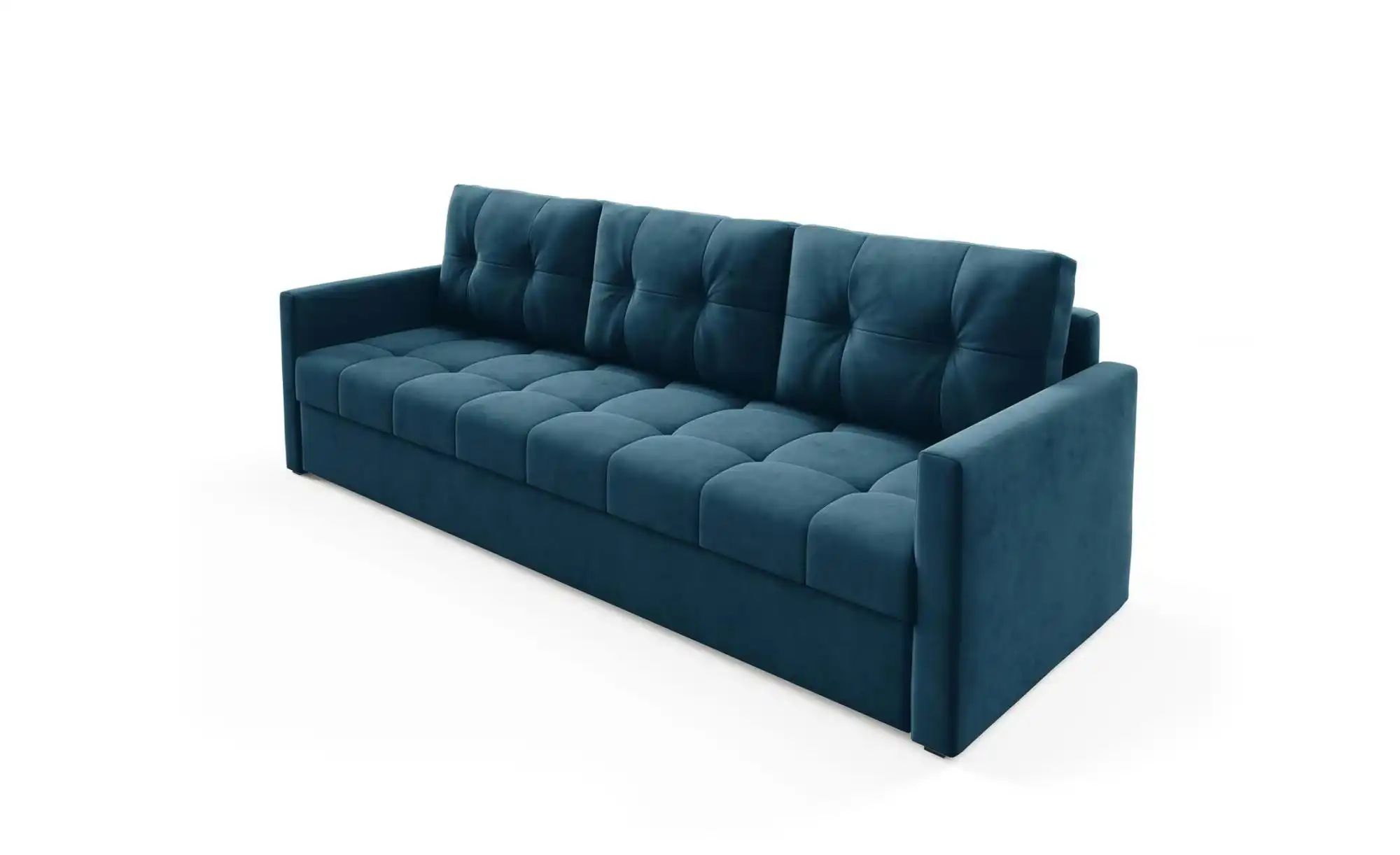 Thumbnail - Einzelsofa  Olivia ¦ blau ¦ Maße (cm): B: 230 H: 86 Polstermöbel > Sofas > 3-Sitzer - Höffner