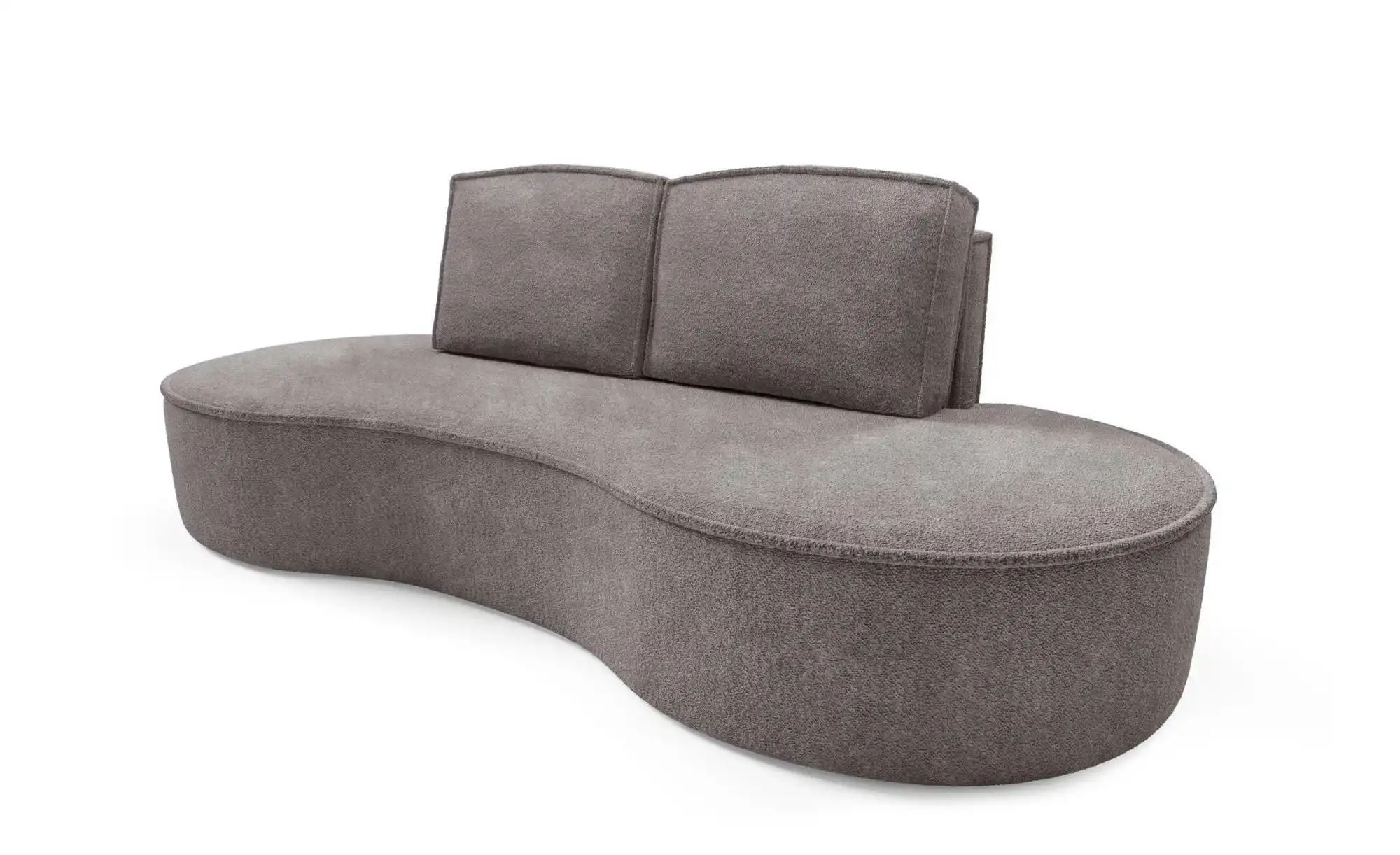 Einzelsofa  Flow ¦ grau ¦ Maße (cm): B: 234 H: 88 Polstermöbel > Sofas > 3- günstig online kaufen