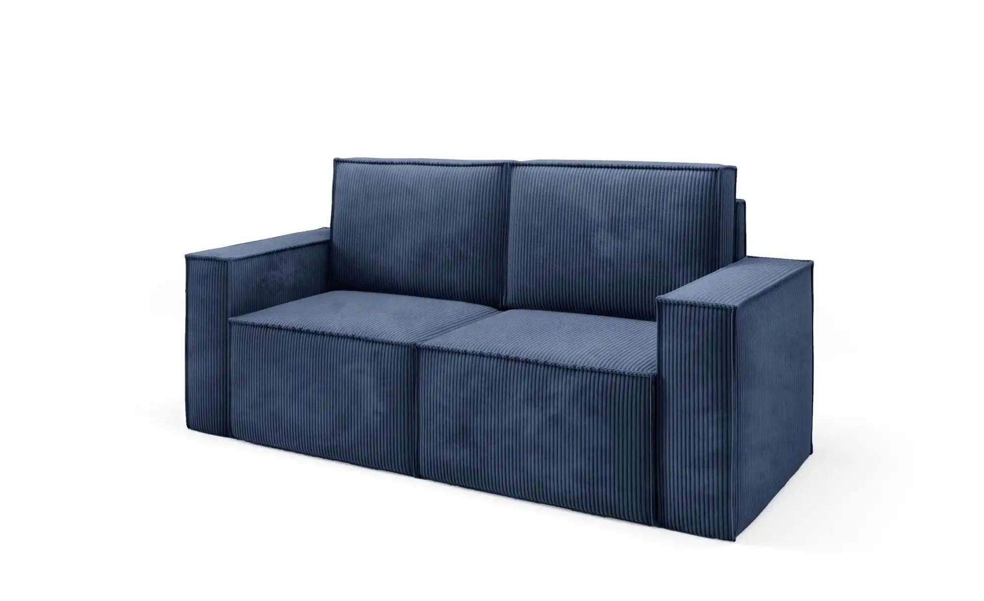 Einzelsofa  Orto ¦ blau ¦ Maße (cm): B: 178 H: 93 Polstermöbel > Sofas > 2- günstig online kaufen