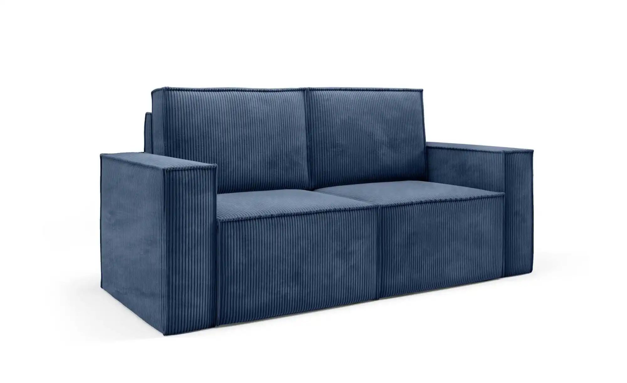 Thumbnail - Einzelsofa  Orto ¦ blau ¦ Maße (cm): B: 178 H: 93 Polstermöbel > Sofas > 2-Sitzer - Höffner