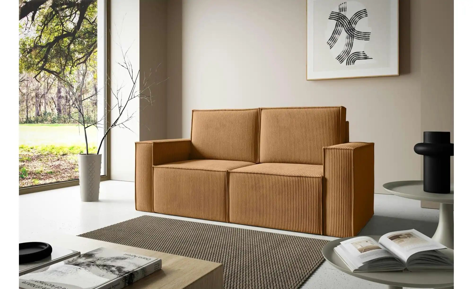 Thumbnail - Einzelsofa Orto ¦ gelb ¦ Maße (cm): B: 178 H: 93 Polstermöbel > Sofas > 2-Sitzer - Höffner