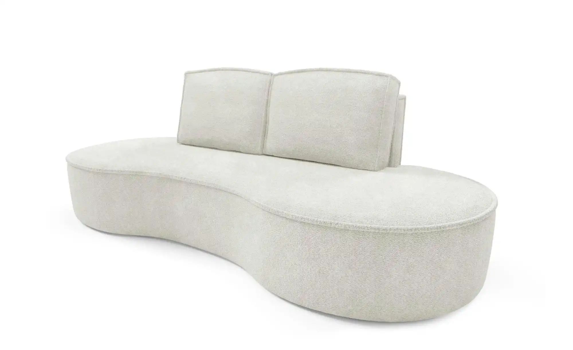 Einzelsofa  Flow ¦ weiß ¦ Maße (cm): B: 234 H: 88 Polstermöbel > Sofas > 3- günstig online kaufen