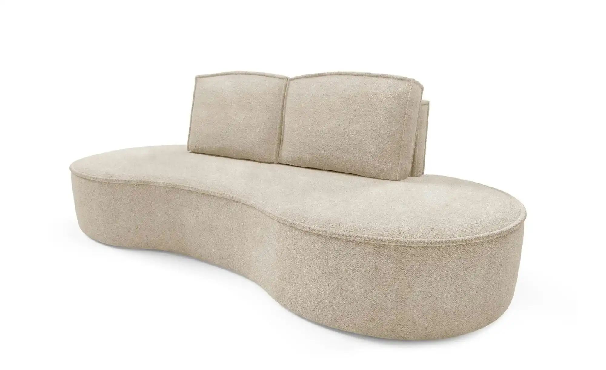 Thumbnail - Einzelsofa  Flow ¦ beige ¦ Maße (cm): B: 234 H: 88 Polstermöbel > Sofas > 3-Sitzer - Höffner