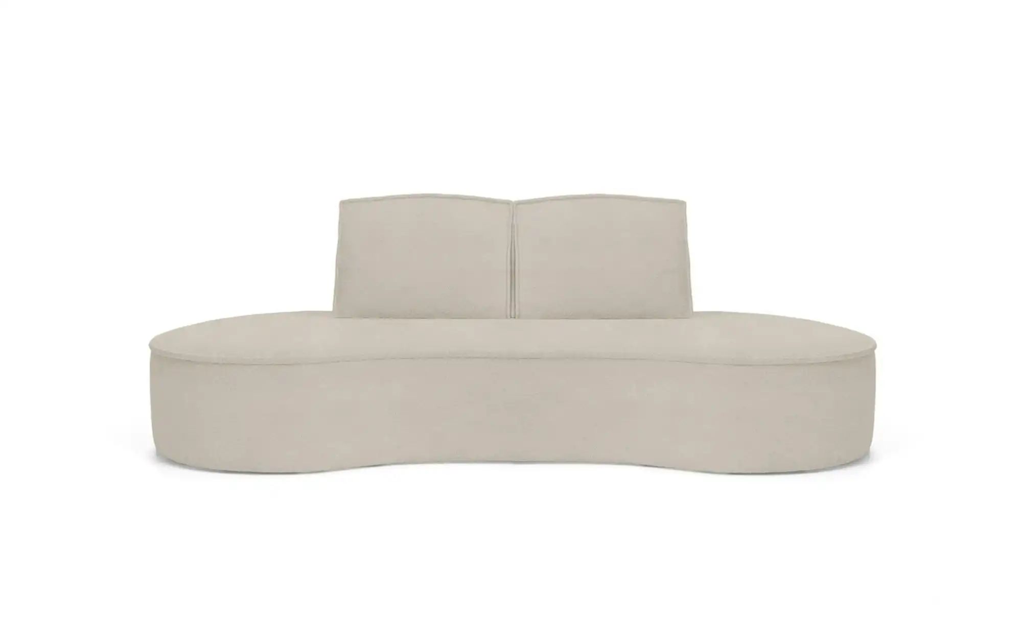 Einzelsofa  Flow ¦ beige ¦ Maße (cm): B: 234 H: 88 Polstermöbel > Sofas > 3 günstig online kaufen