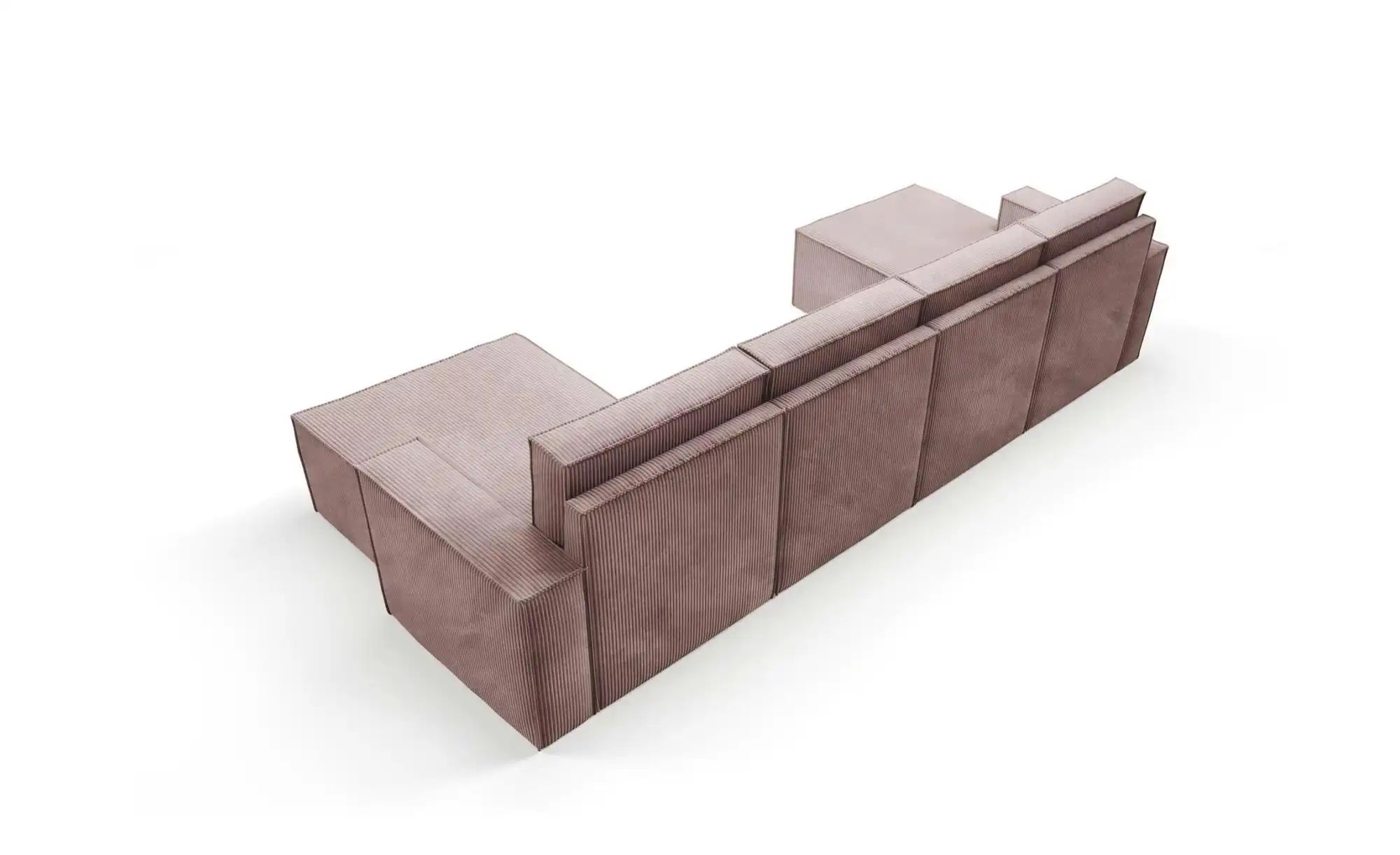 Wohnlandschaft  Orto ¦ rosa/pink ¦ Maße (cm): B: 320 H: 93 Polstermöbel > S günstig online kaufen