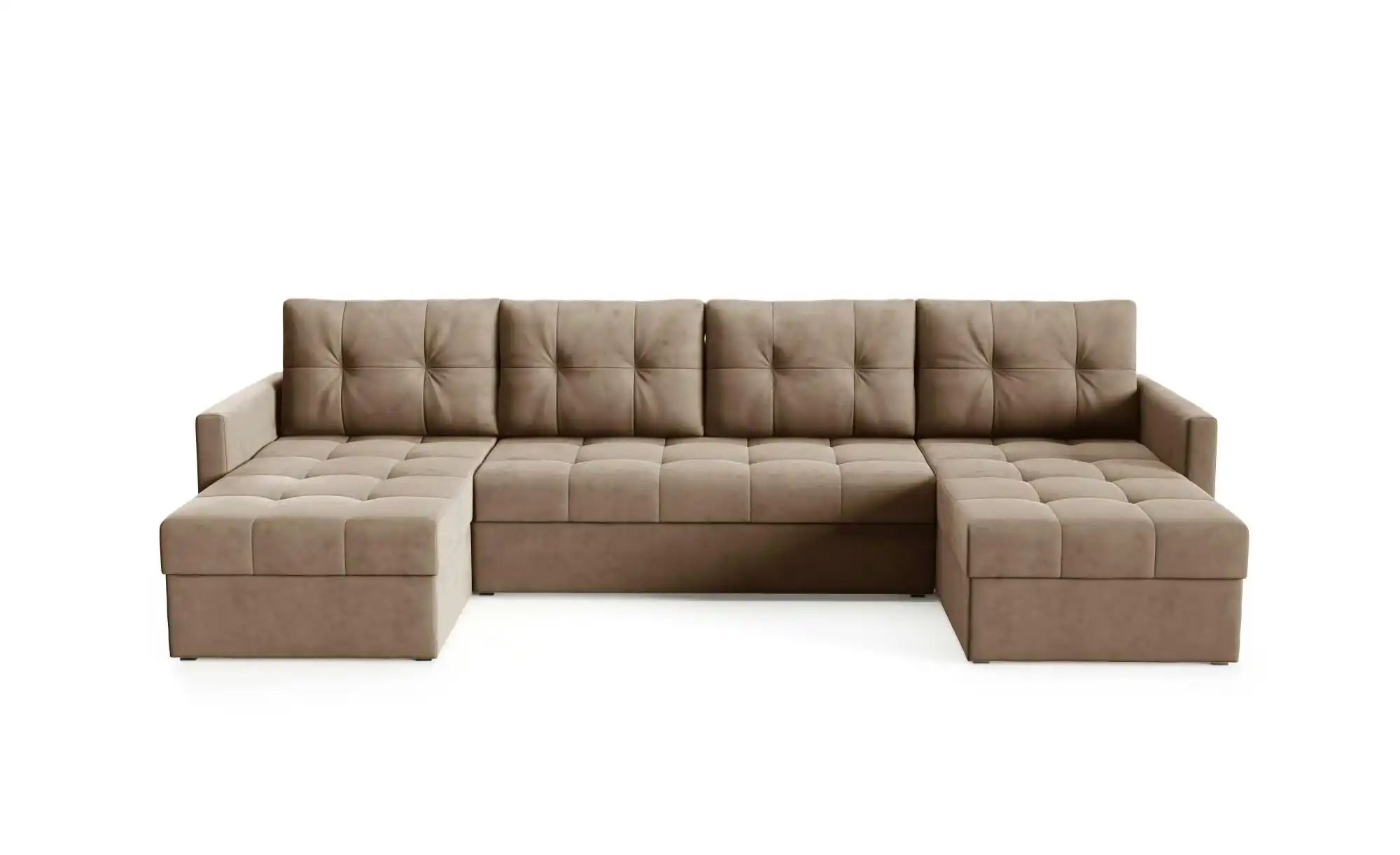 Wohnlandschaft  Olivia ¦ braun ¦ Maße (cm): B: 301 H: 86 Polstermöbel > Sof günstig online kaufen