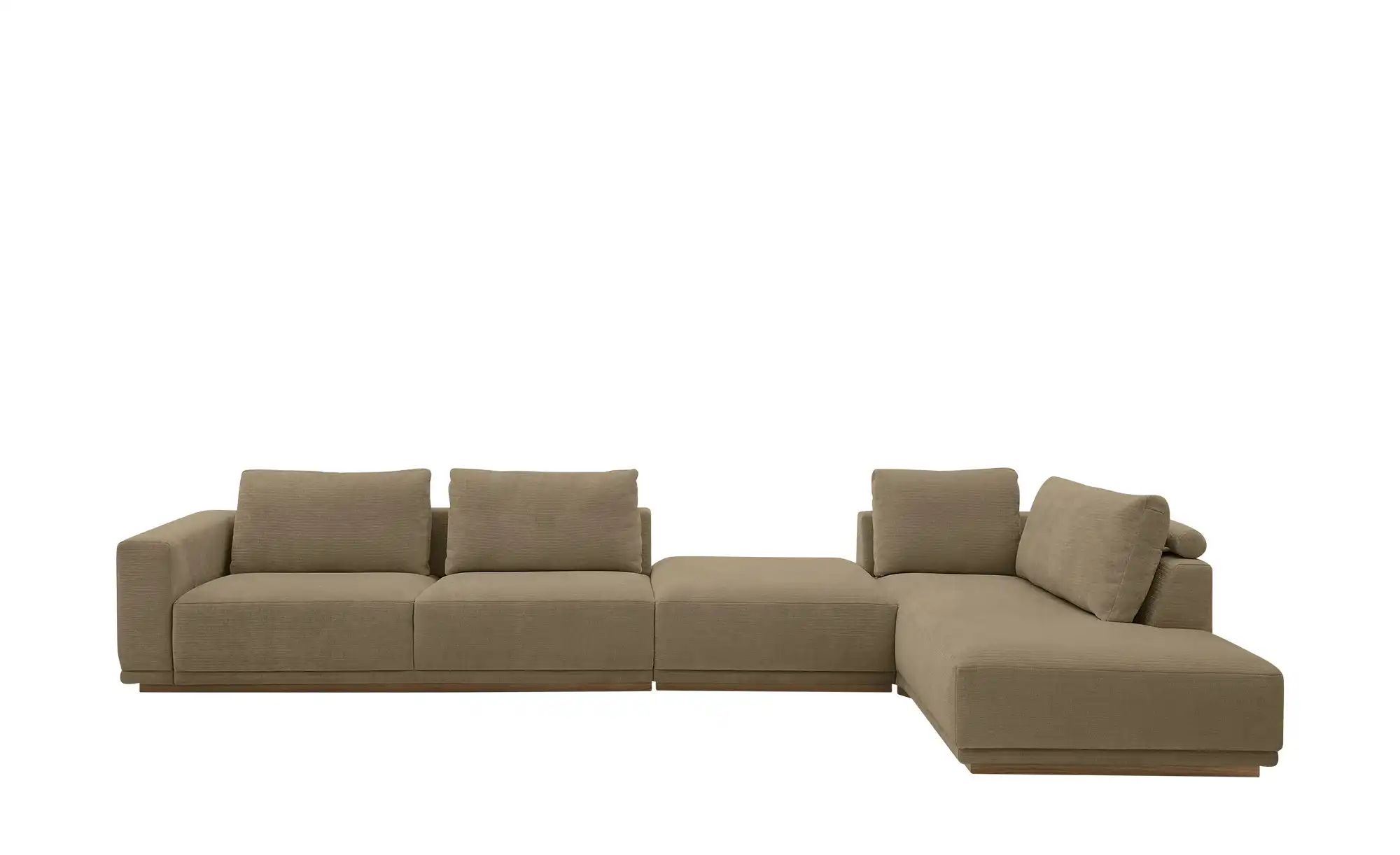 Musterring Ecksofa  JustB! PM200 ¦ braun ¦ Maße (cm): B: 395 H: 60 T: 202.0 günstig online kaufen