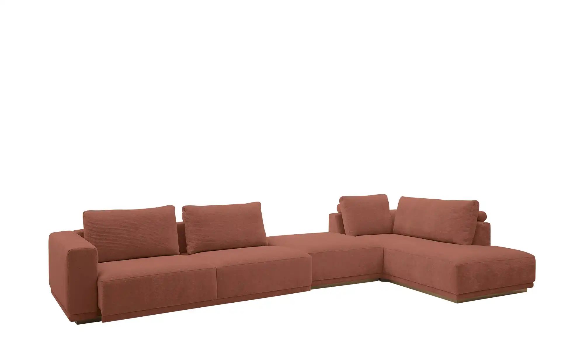 Musterring Ecksofa  JustB! PM200 ¦ braun ¦ Maße (cm): B: 395 H: 60 T: 202.0 günstig online kaufen