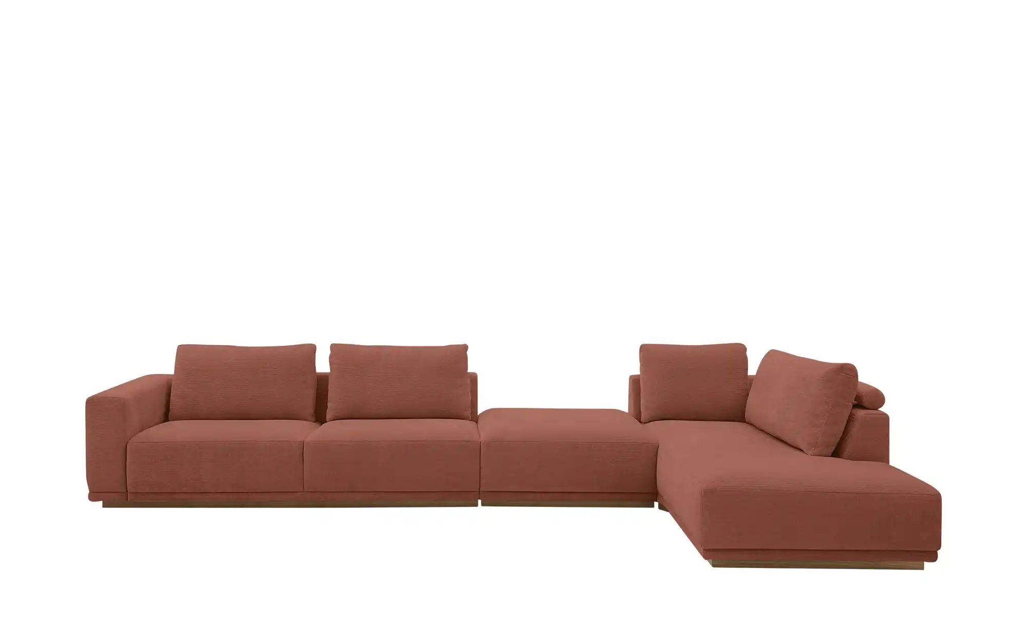 Musterring Ecksofa  JustB! PM200 ¦ braun ¦ Maße (cm): B: 395 H: 60 T: 202.0 günstig online kaufen