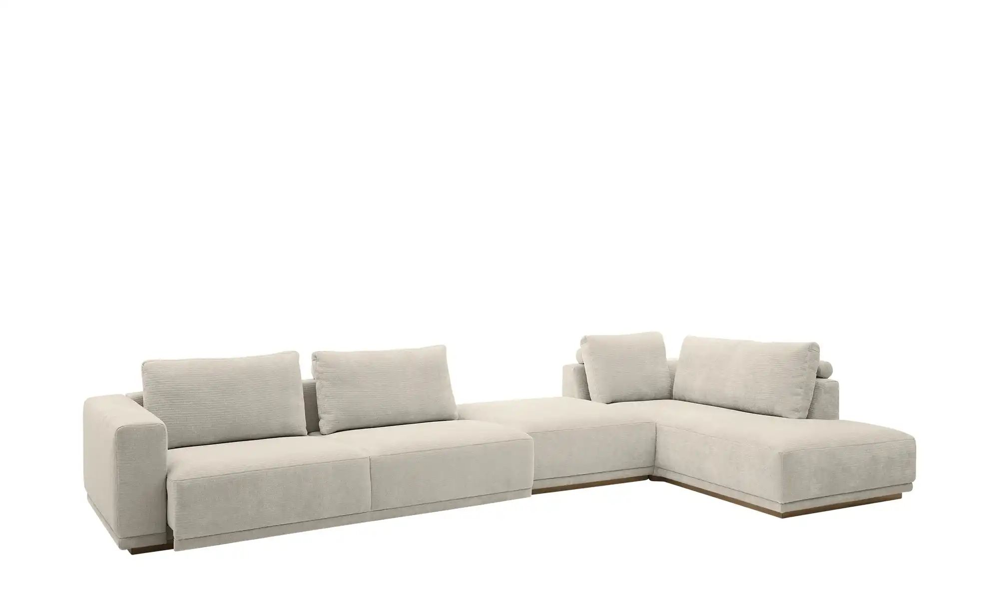 Musterring Ecksofa  JustB! PM200 ¦ grau ¦ Maße (cm): B: 395 H: 60 T: 202.0 günstig online kaufen