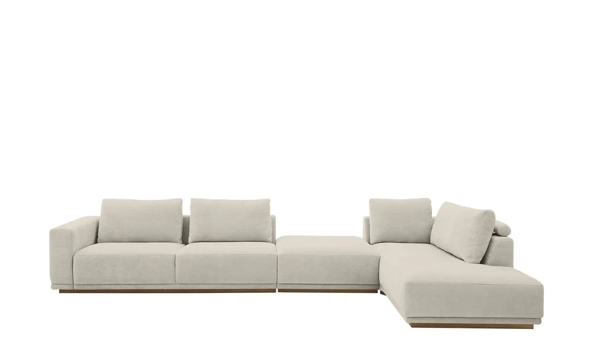 Musterring Ecksofa  JustB! PM200 ¦ grau ¦ Maße (cm): B: 395 H: 60 T: 202.0 günstig online kaufen