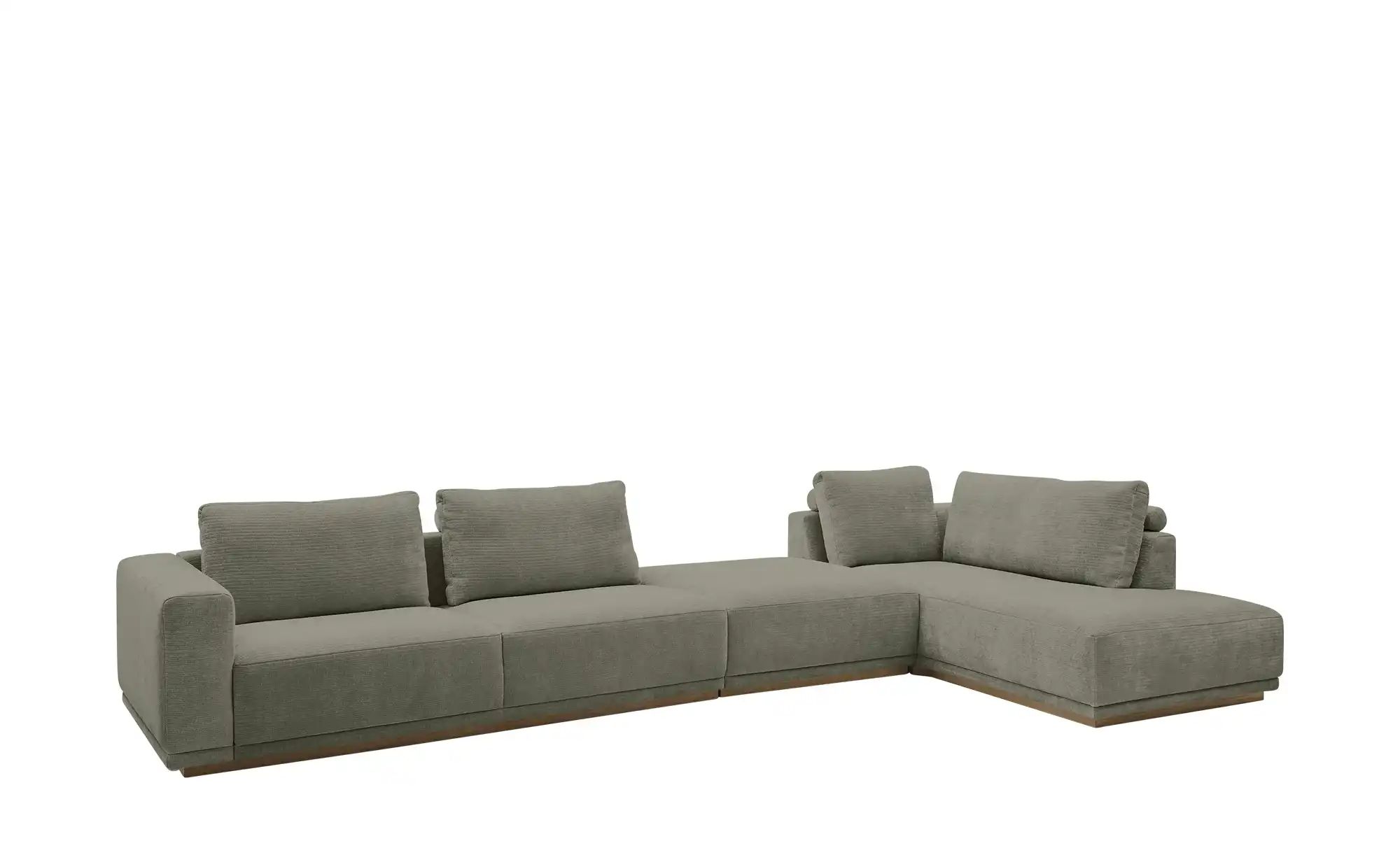 Musterring Ecksofa  JustB! PM200 ¦ grün ¦ Maße (cm): B: 395 H: 60 T: 202.0 günstig online kaufen