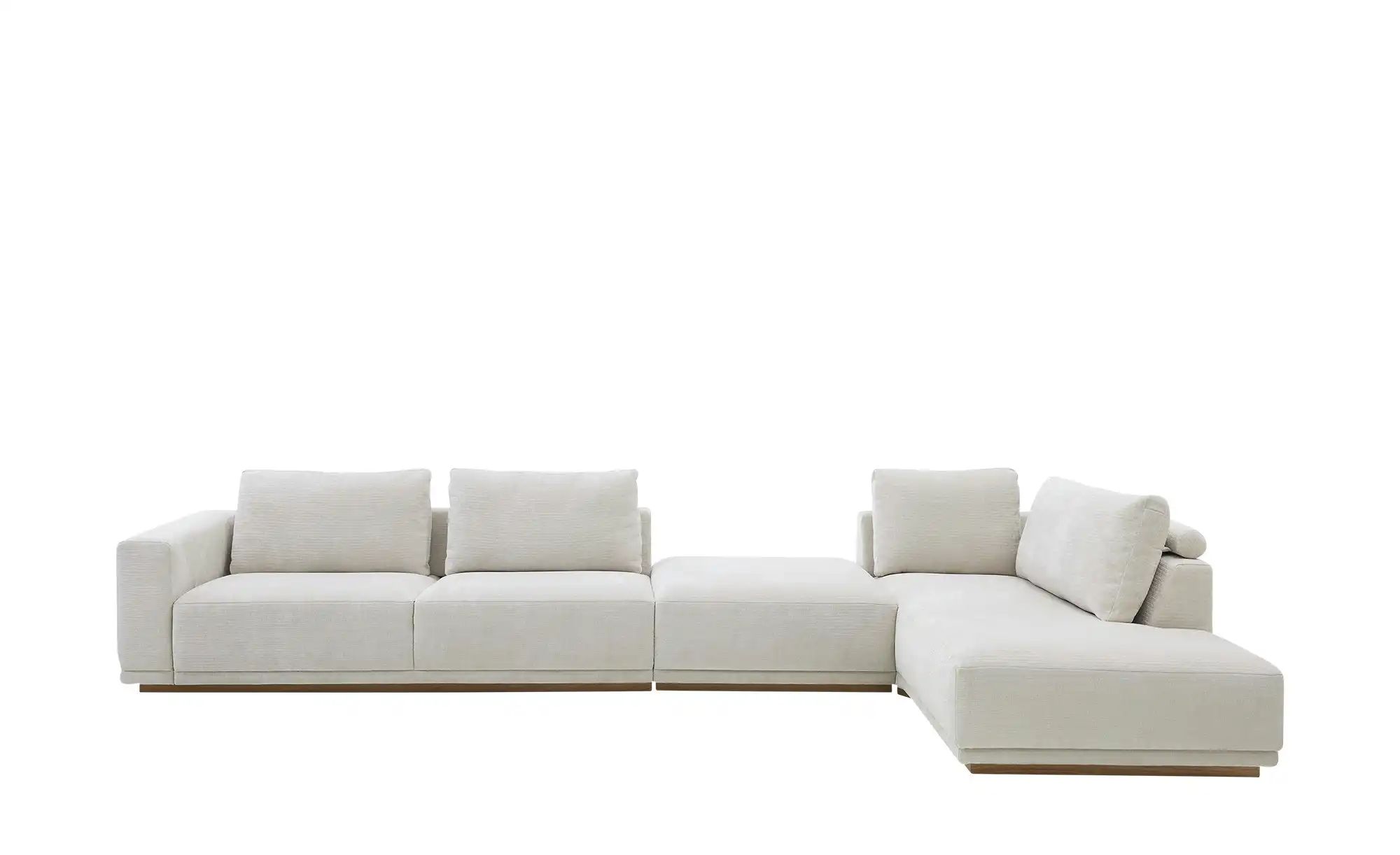 Musterring Ecksofa  JustB! PM200 ¦ beige ¦ Maße (cm): B: 395 H: 60 T: 202.0 günstig online kaufen
