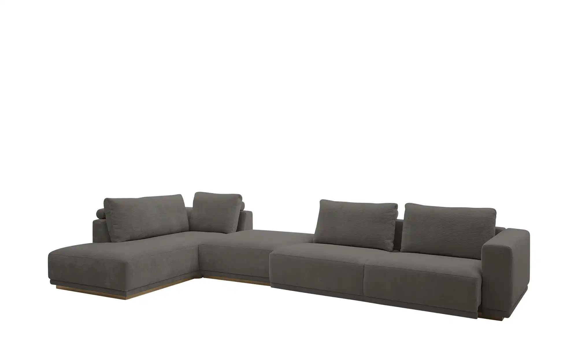 Musterring Ecksofa  JustB! PM200 ¦ grau ¦ Maße (cm): B: 395 H: 60 T: 202.0 günstig online kaufen