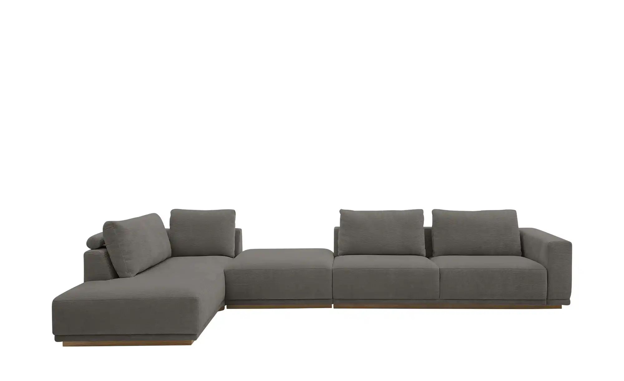 Musterring Ecksofa  JustB! PM200 ¦ grau ¦ Maße (cm): B: 395 H: 60 T: 202.0 günstig online kaufen