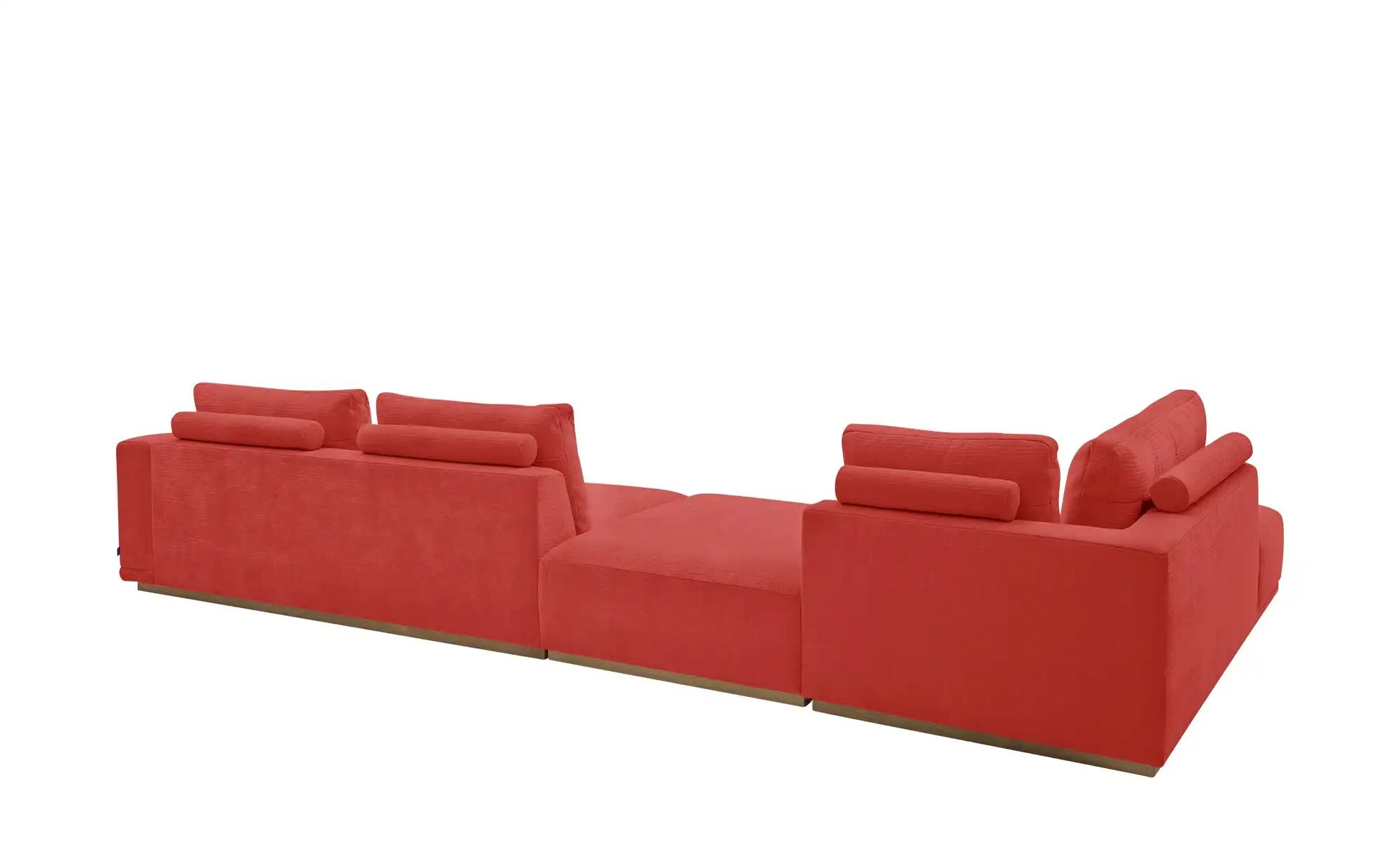 Thumbnail - Musterring Ecksofa  JustB! PM200 ¦ rot ¦ Maße (cm): B: 395 H: 60 T: 202.0 Polstermöbel > Sofas > Ecksofas - Höffner