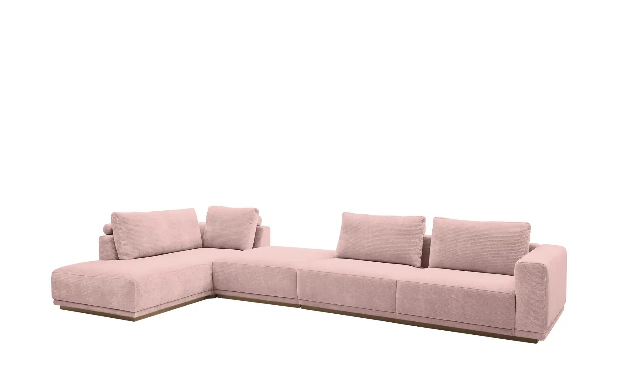Thumbnail - Musterring Ecksofa  JustB! PM200 ¦ rosa/pink ¦ Maße (cm): B: 395 H: 60 T: 202.0 Polstermöbel > Sofas > Ecksofas - Höffne...