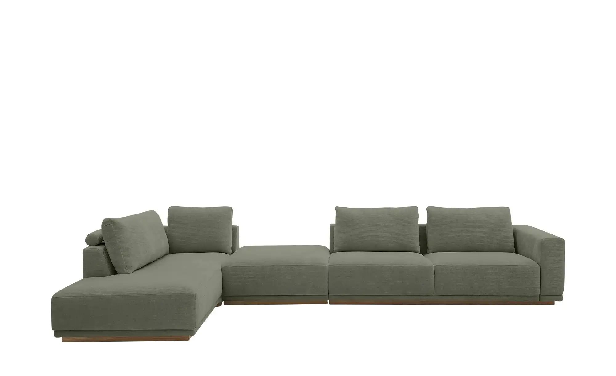 Musterring Ecksofa  JustB! PM200 ¦ grün ¦ Maße (cm): B: 395 H: 60 T: 202.0 günstig online kaufen