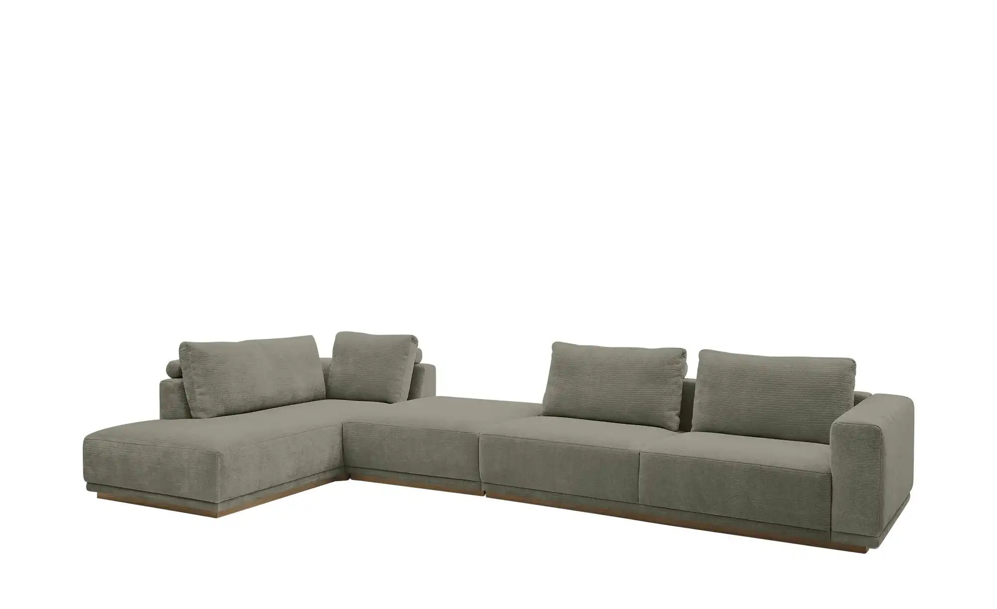 Musterring Ecksofa  JustB! PM200 ¦ grün ¦ Maße (cm): B: 395 H: 60 T: 202.0 günstig online kaufen