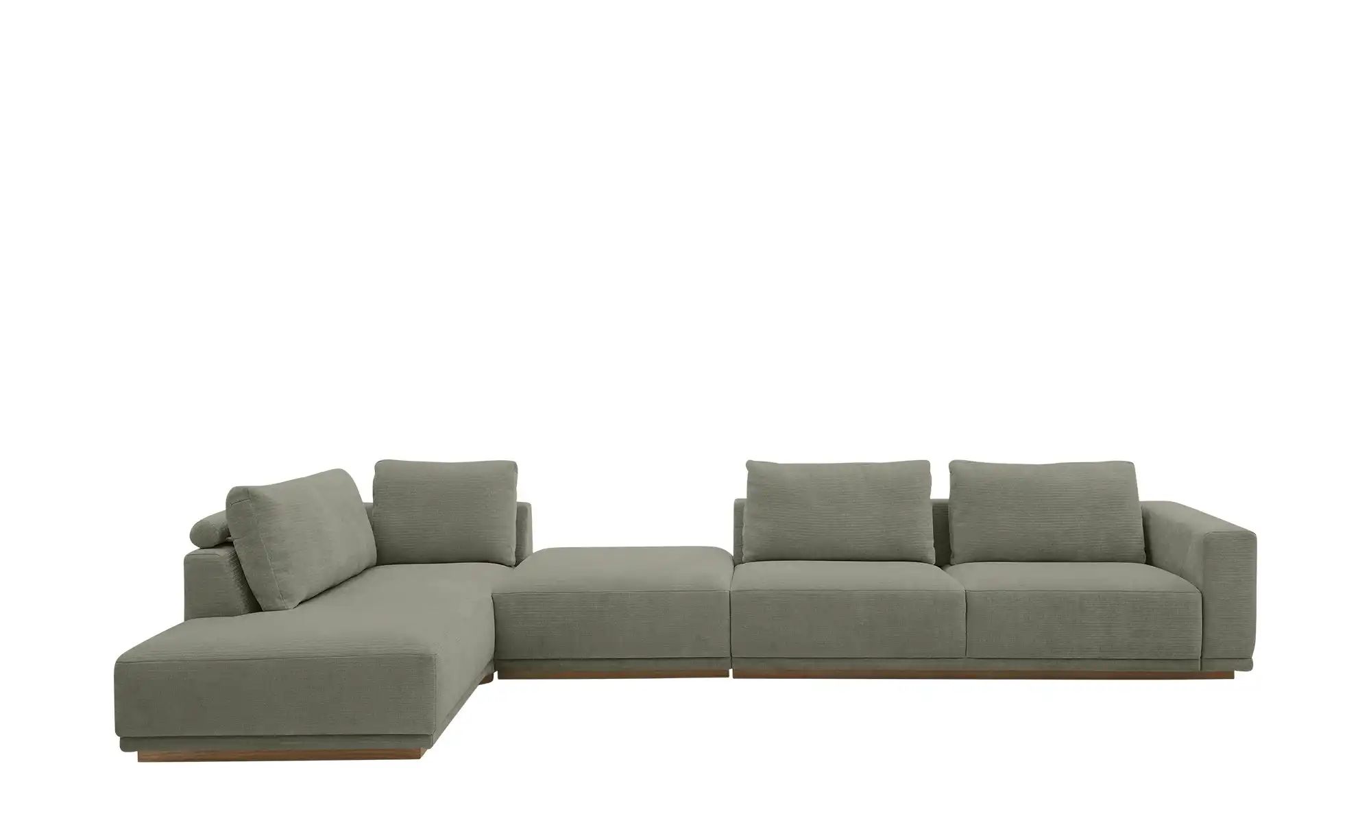 Musterring Ecksofa  JustB! PM200 ¦ grün ¦ Maße (cm): B: 395 H: 60 T: 202.0 günstig online kaufen