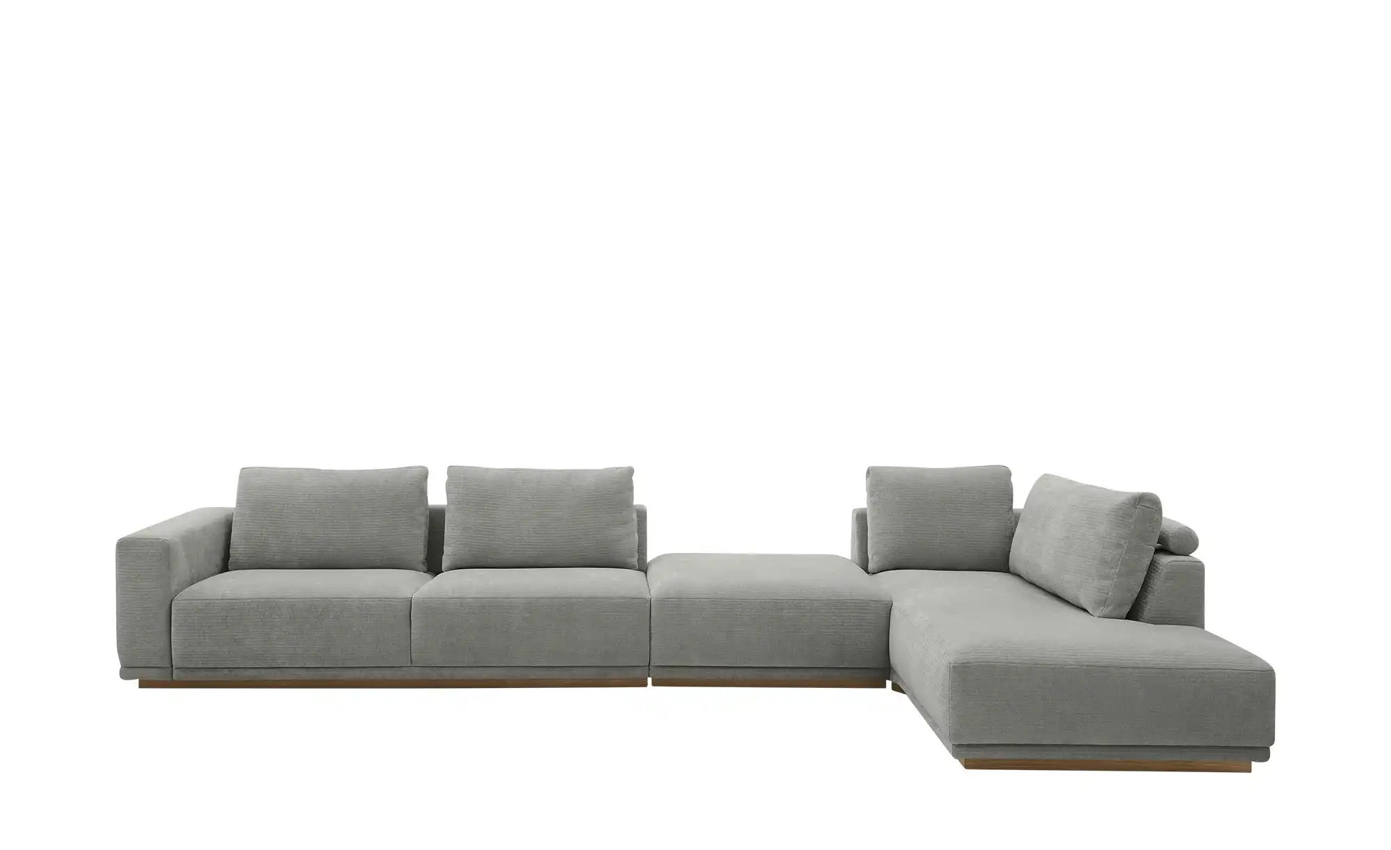 Musterring Ecksofa  JustB! PM200 ¦ grau ¦ Maße (cm): B: 395 H: 60 T: 202.0 günstig online kaufen