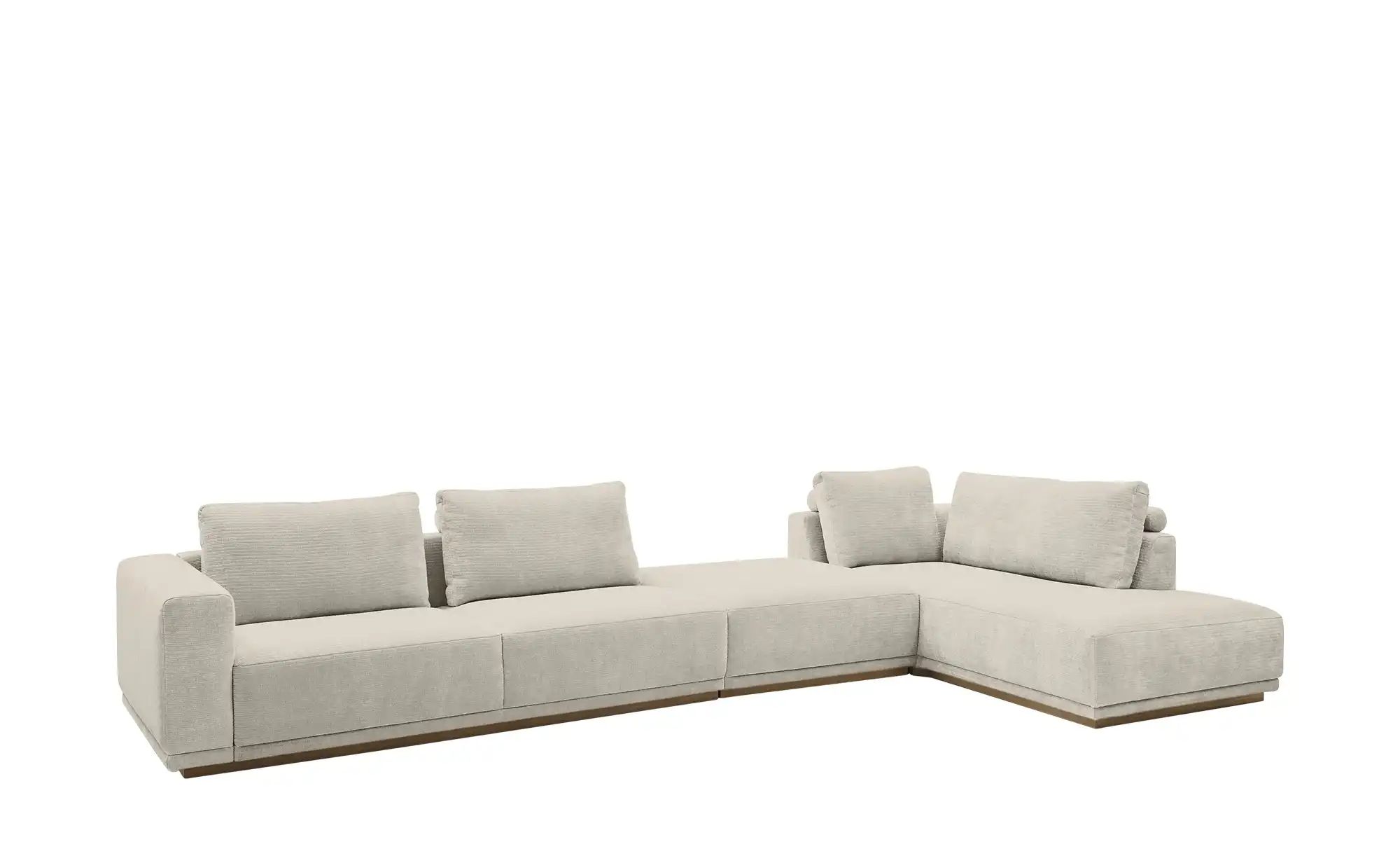 Musterring Ecksofa  JustB! PM200 ¦ grau ¦ Maße (cm): B: 395 H: 60 T: 202.0 günstig online kaufen