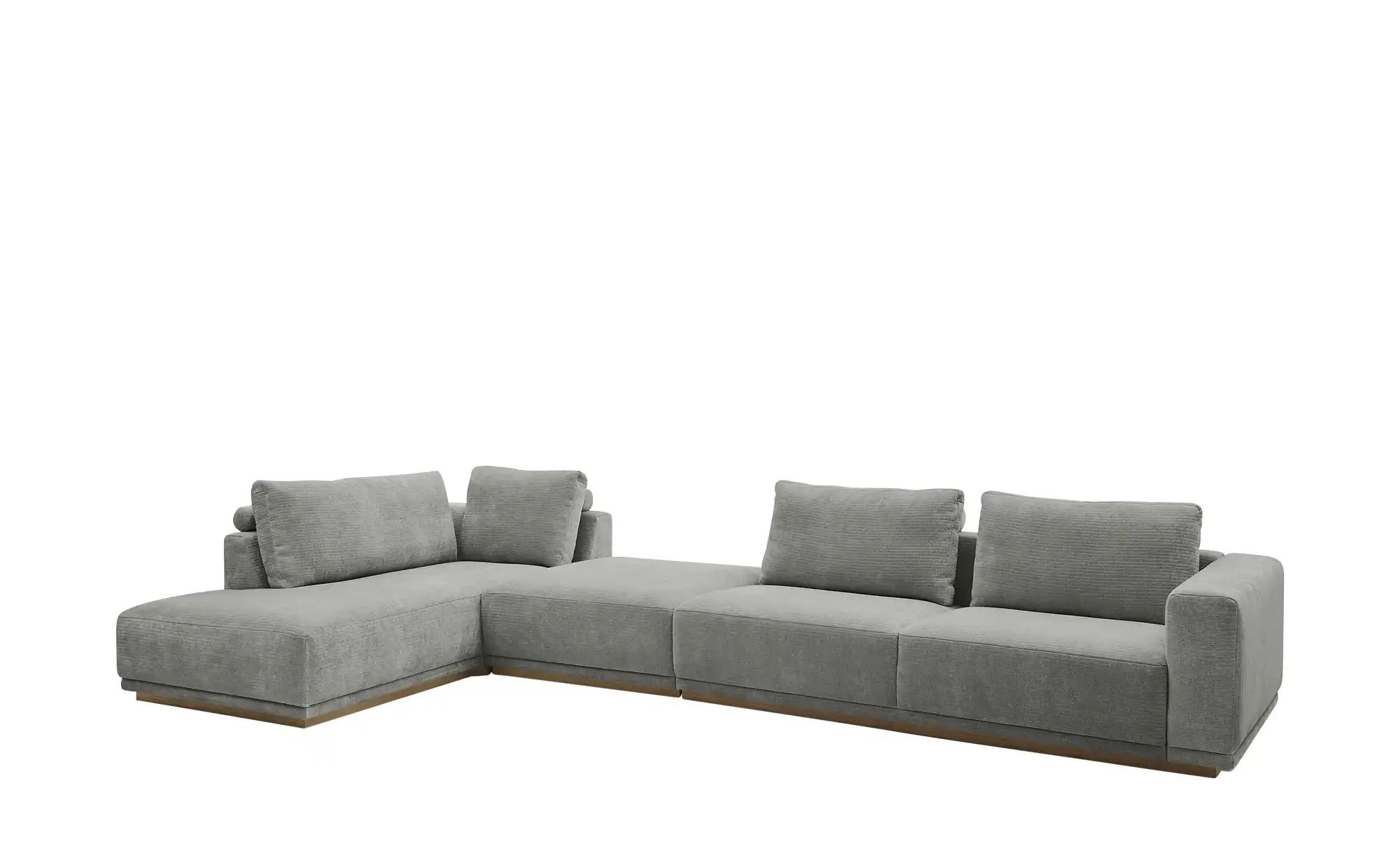 Musterring Ecksofa  JustB! PM200 ¦ grau ¦ Maße (cm): B: 395 H: 60 T: 202.0 günstig online kaufen