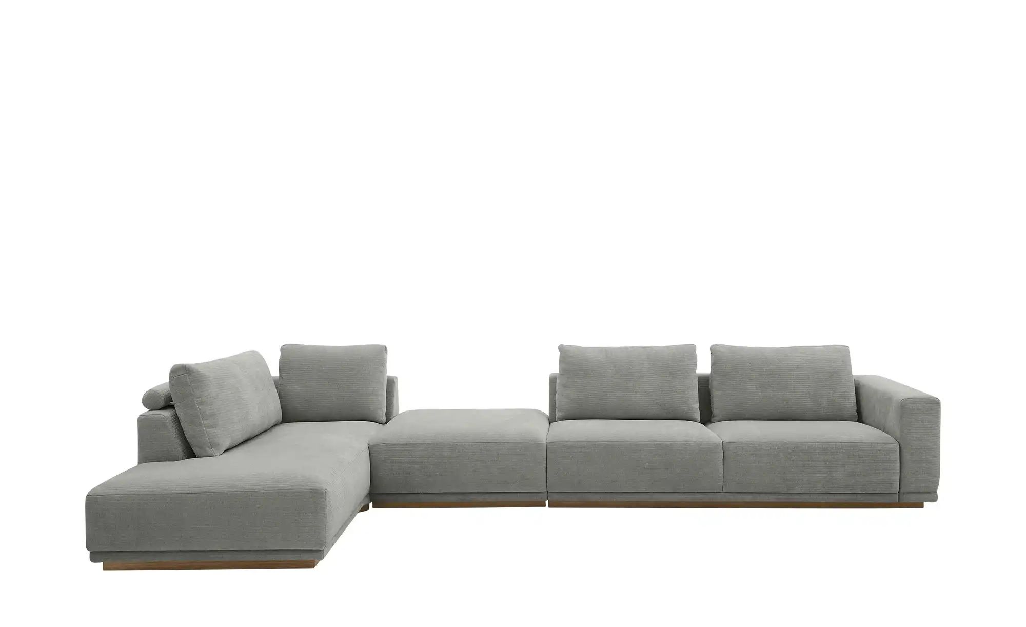 Musterring Ecksofa  JustB! PM200 ¦ grau ¦ Maße (cm): B: 395 H: 60 T: 202.0 günstig online kaufen