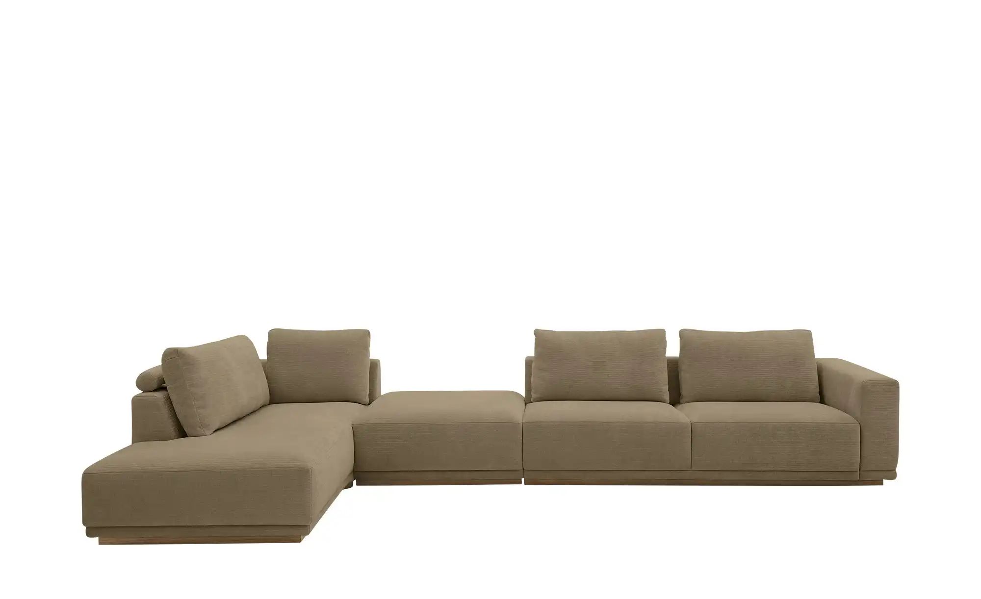 Musterring Ecksofa  JustB! PM200 ¦ braun ¦ Maße (cm): B: 395 H: 60 T: 202.0 günstig online kaufen
