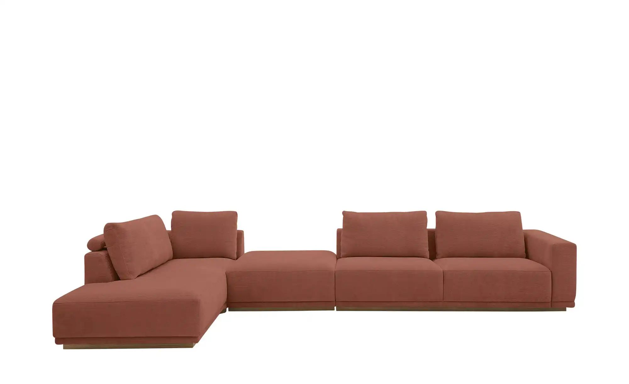Musterring Ecksofa  JustB! PM200 ¦ braun ¦ Maße (cm): B: 395 H: 60 T: 202.0 günstig online kaufen