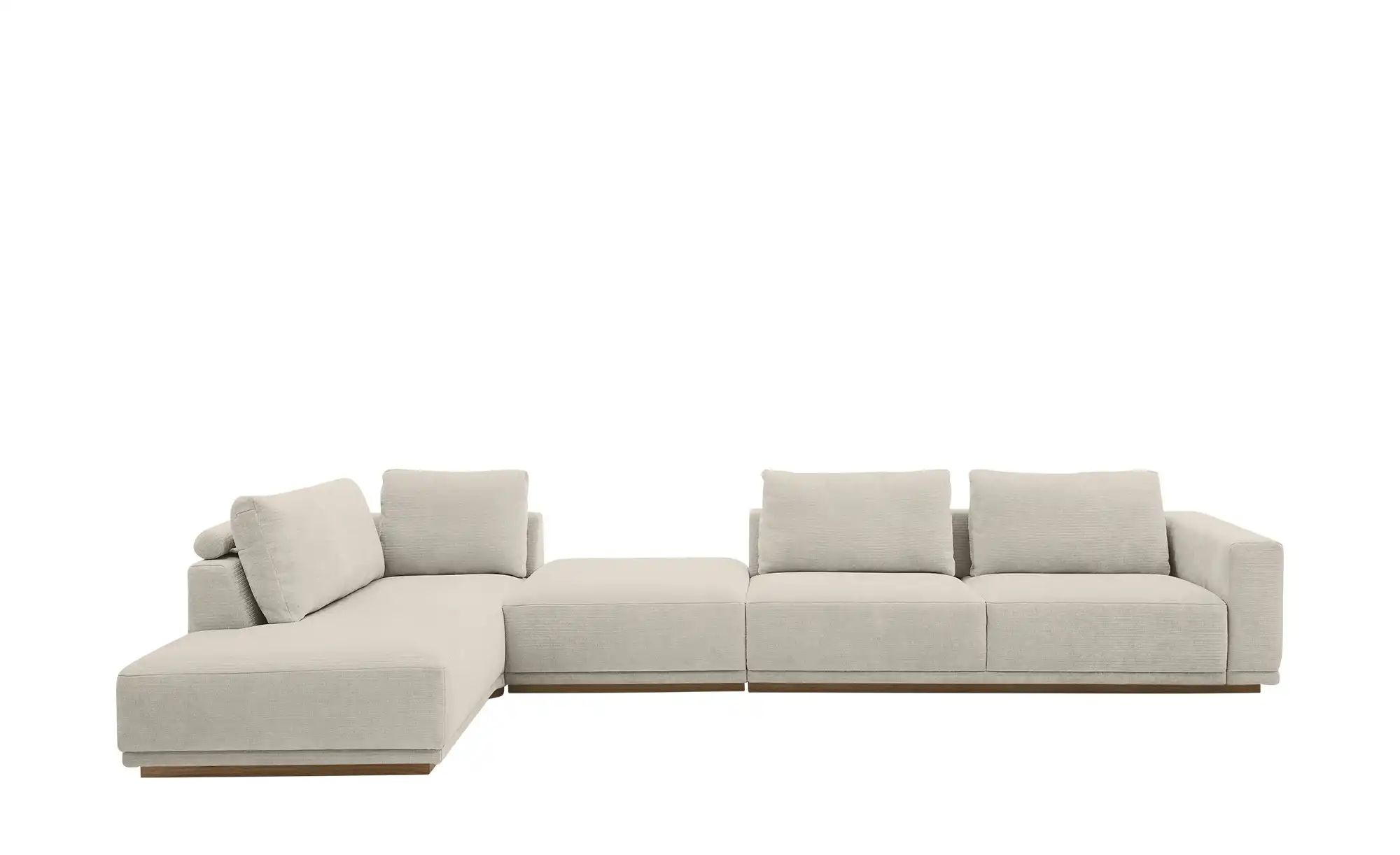 Musterring Ecksofa  JustB! PM200 ¦ grau ¦ Maße (cm): B: 395 H: 60 T: 202.0 günstig online kaufen