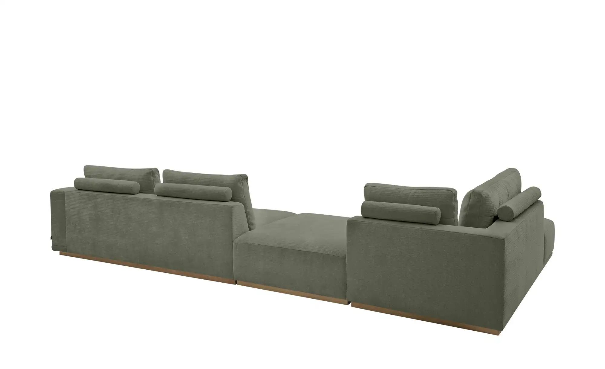 Musterring Ecksofa  JustB! PM200 ¦ grün ¦ Maße (cm): B: 395 H: 60 T: 202.0 günstig online kaufen