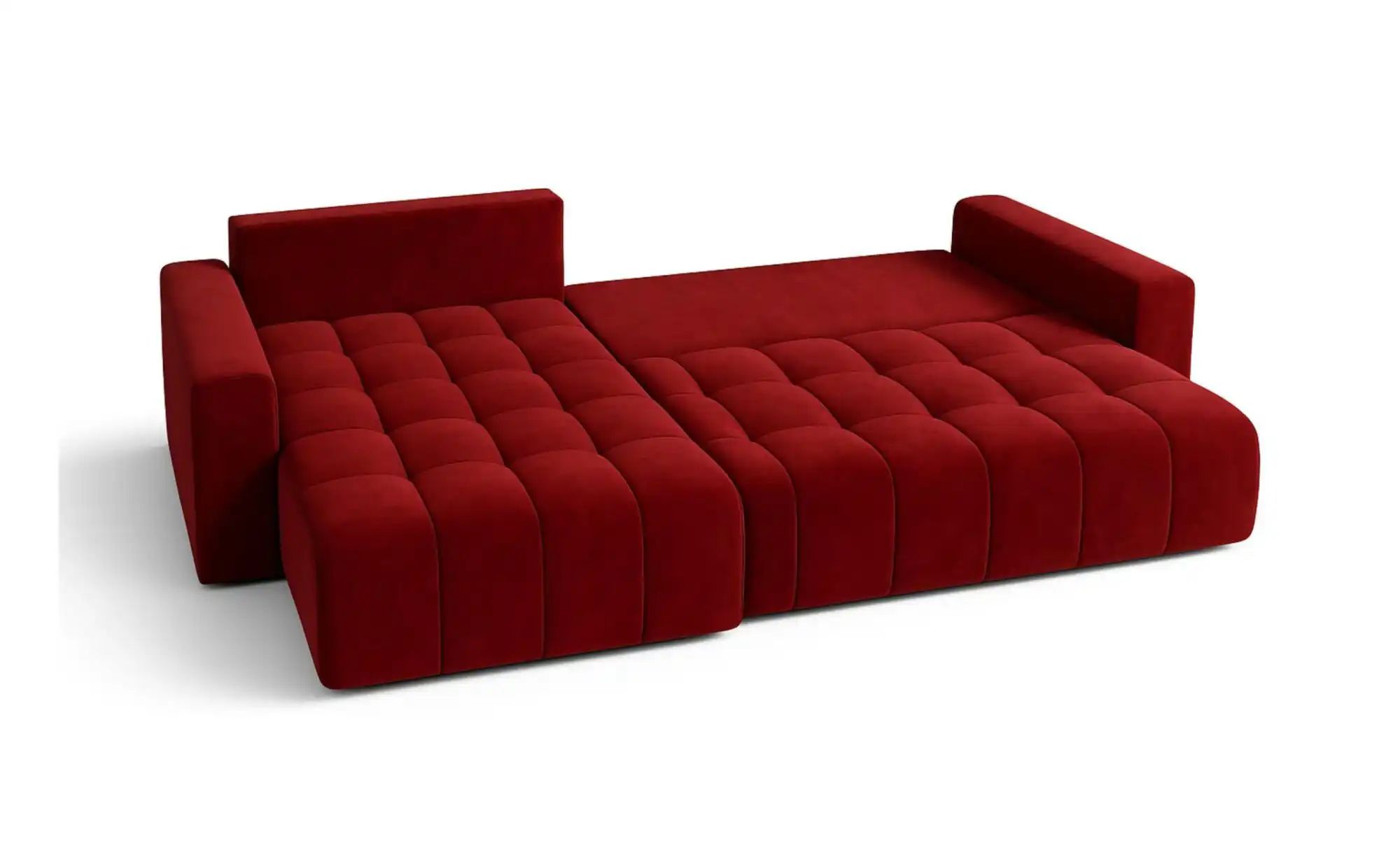 Ecksofa  Milo ¦ rot ¦ Maße (cm): B: 280 H: 85 Polstermöbel > Sofas > 3-Sitz günstig online kaufen