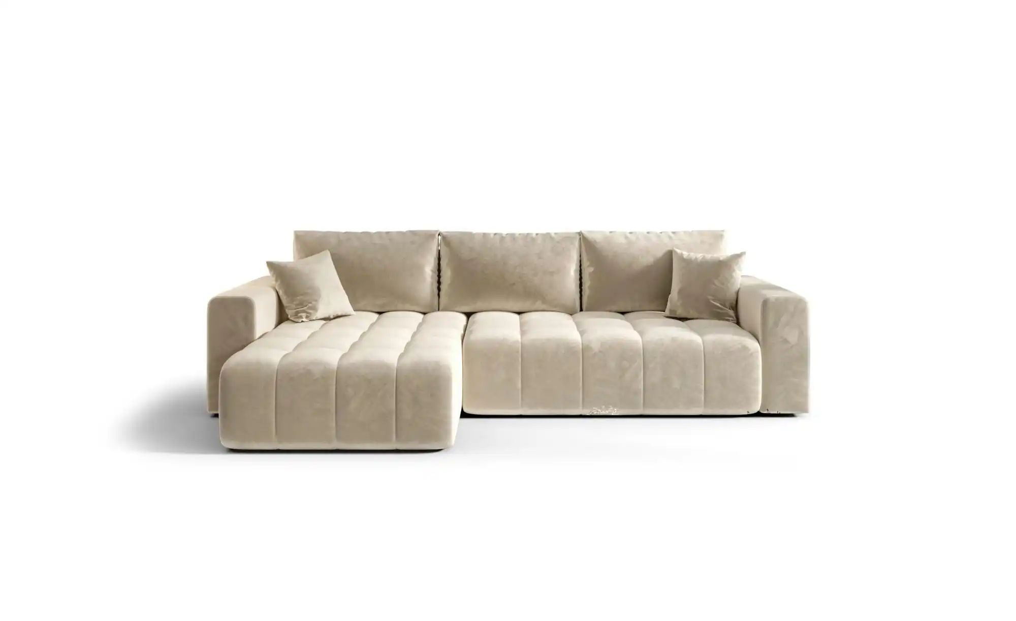 Ecksofa Milo ¦ beige ¦ Maße (cm): B: 280 H: 85 Polstermöbel > Sofas > Ecks günstig online kaufen