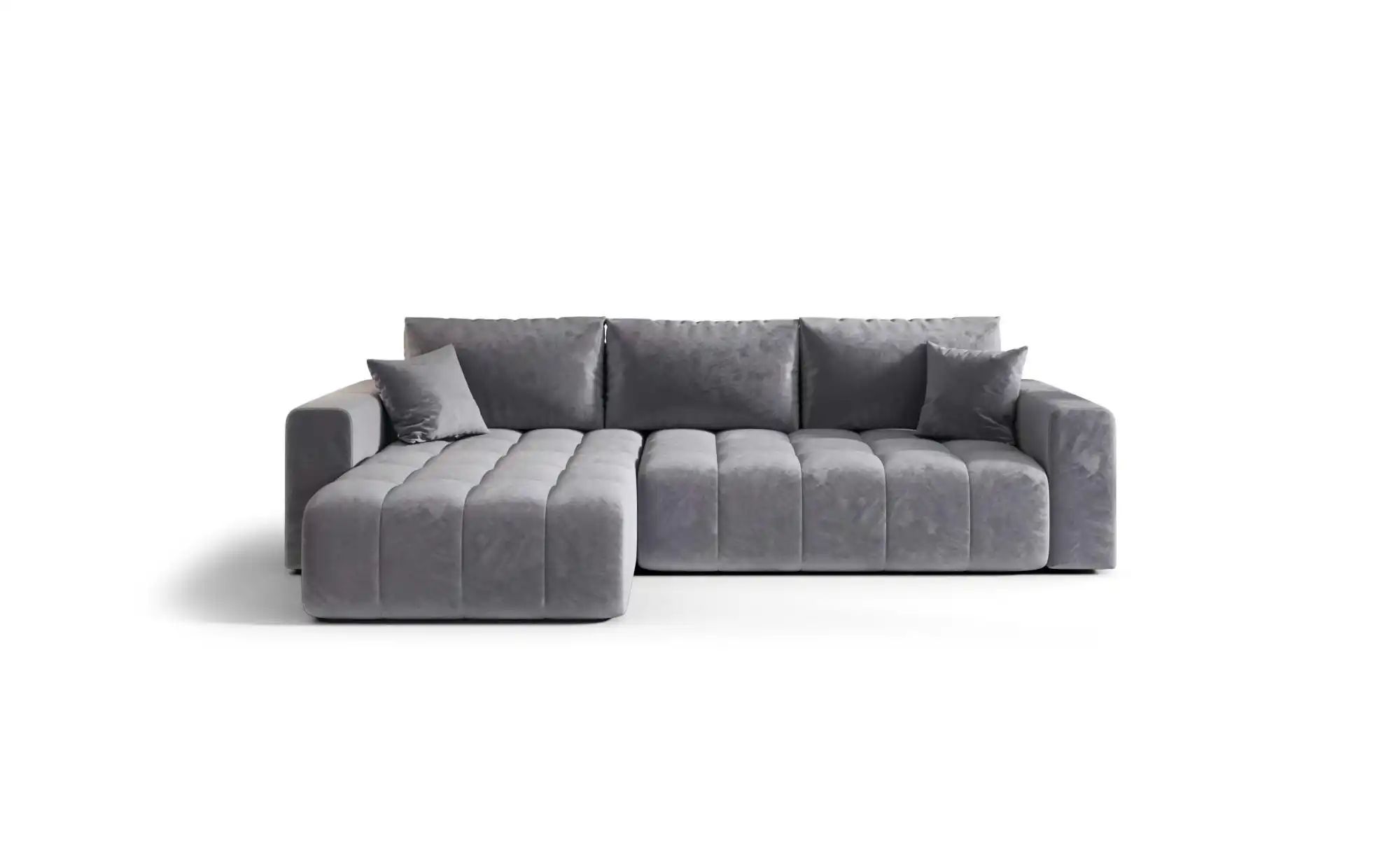 Ecksofa  Milo ¦ grau ¦ Maße (cm): B: 280 H: 85 Polstermöbel > Sofas > Eckso günstig online kaufen