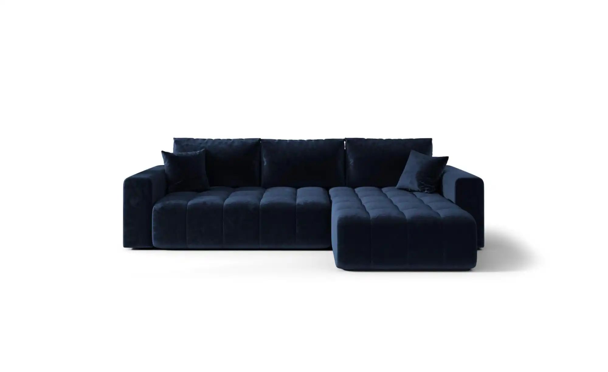Ecksofa  Milo ¦ blau ¦ Maße (cm): B: 280 H: 85 Polstermöbel > Sofas > Eckso günstig online kaufen