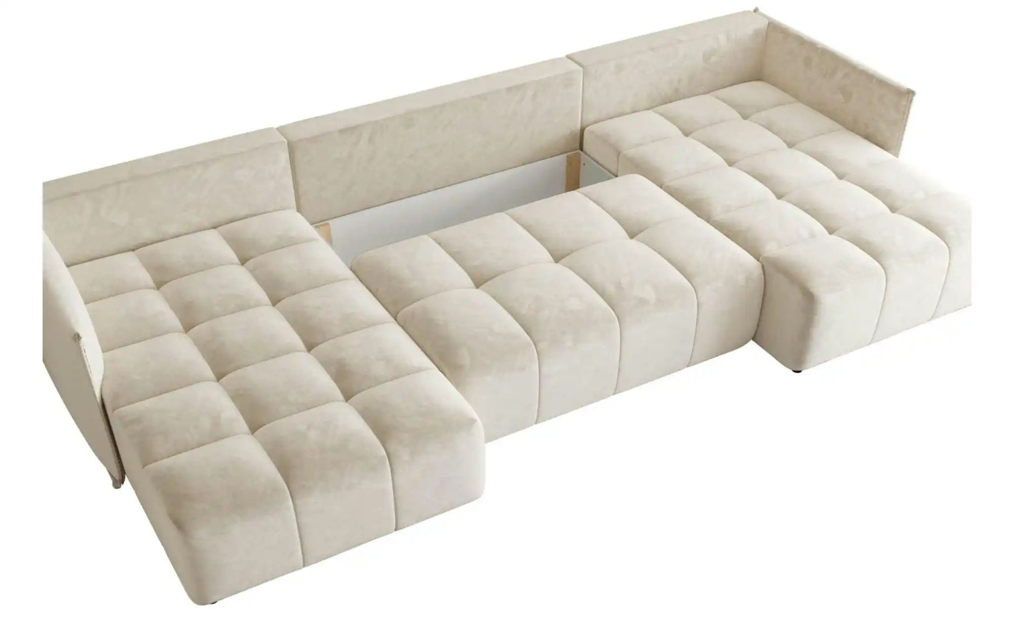 Wohnlandschaft  Onil ¦ beige ¦ Maße (cm): B: 349 H: 85 Polstermöbel > Sofas günstig online kaufen