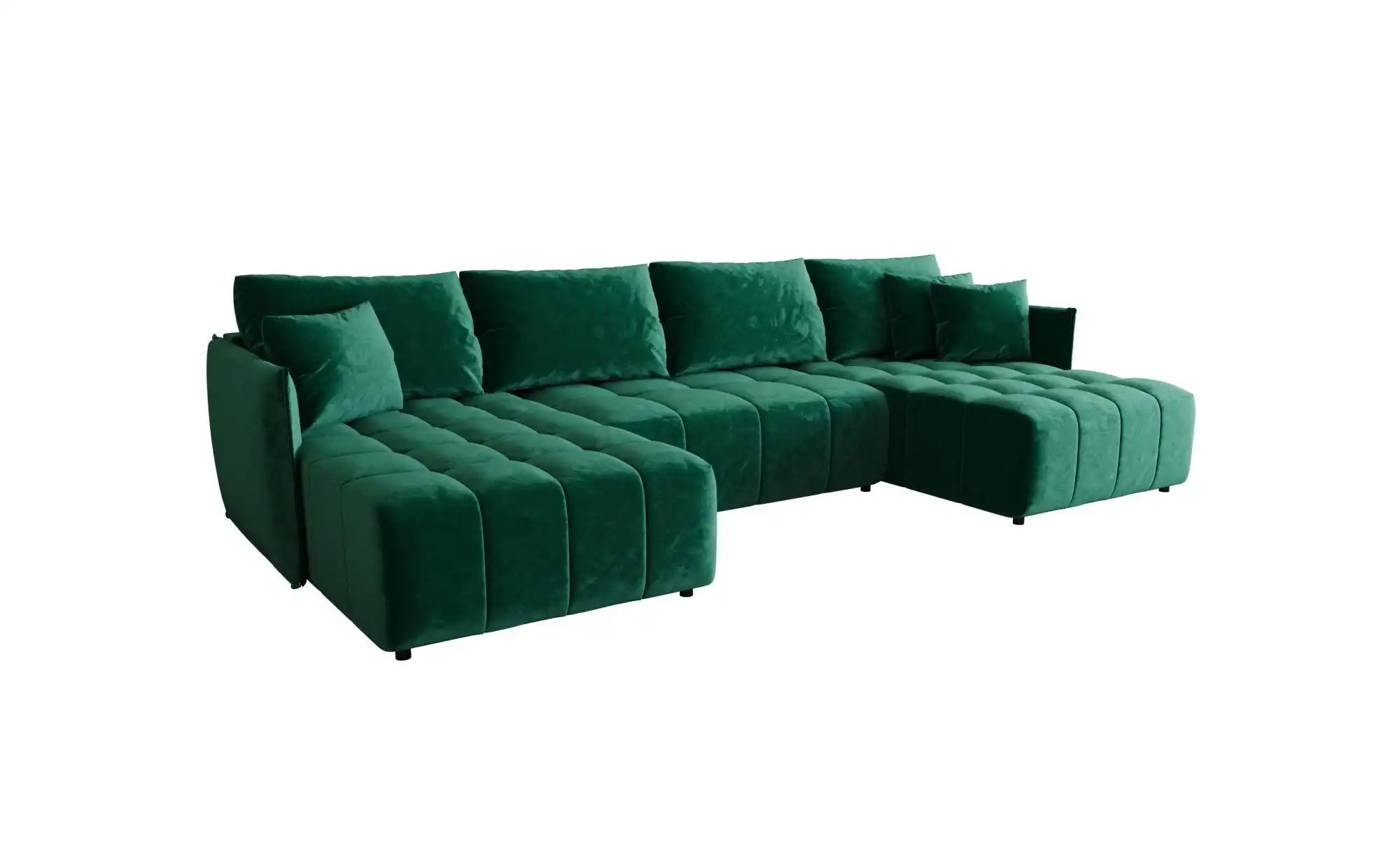 Wohnlandschaft  Onil ¦ grün ¦ Maße (cm): B: 349 H: 85 Polstermöbel > Sofas günstig online kaufen