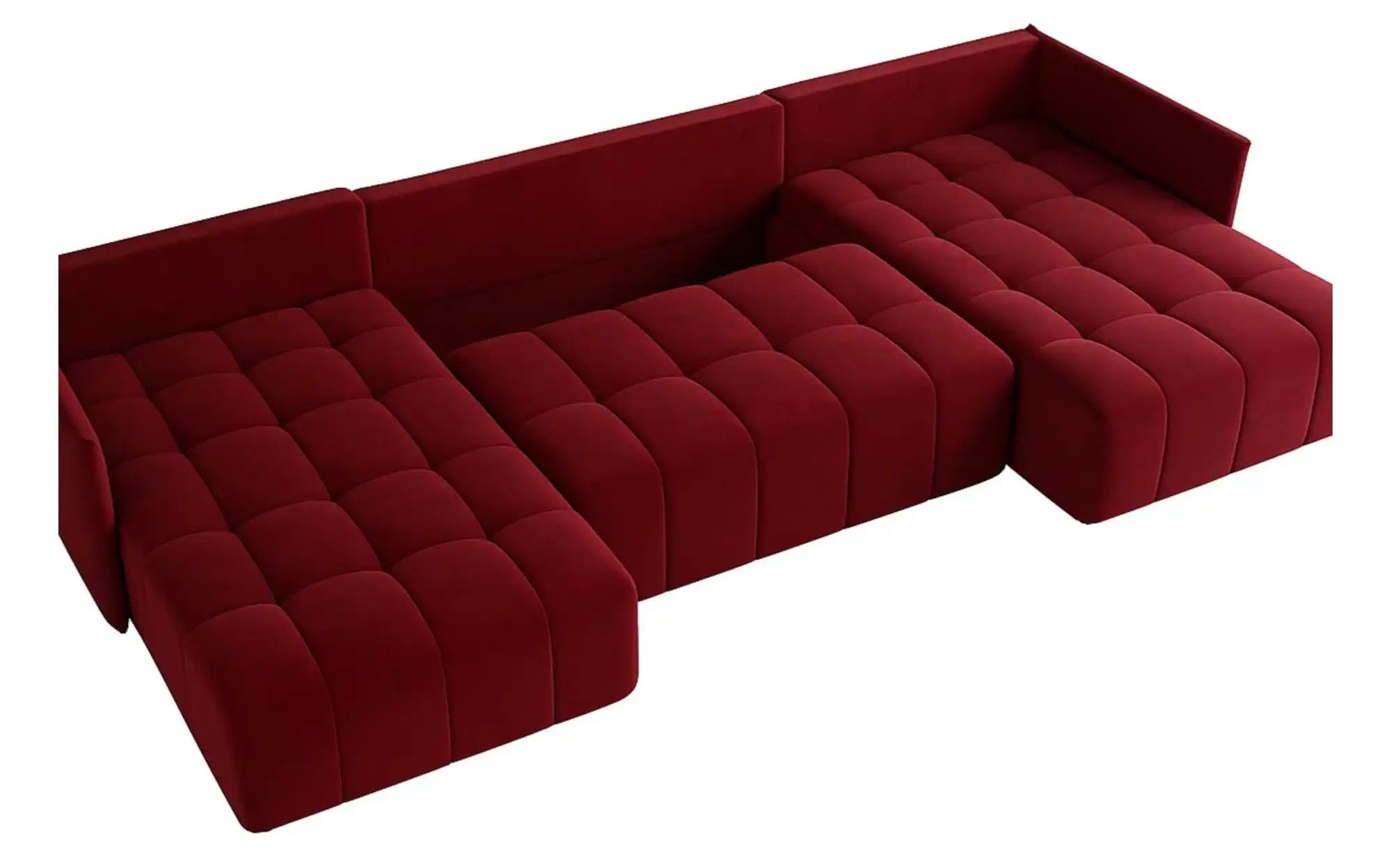 Wohnlandschaft  Onil ¦ rot ¦ Maße (cm): B: 349 H: 85 Polstermöbel > Sofas > günstig online kaufen