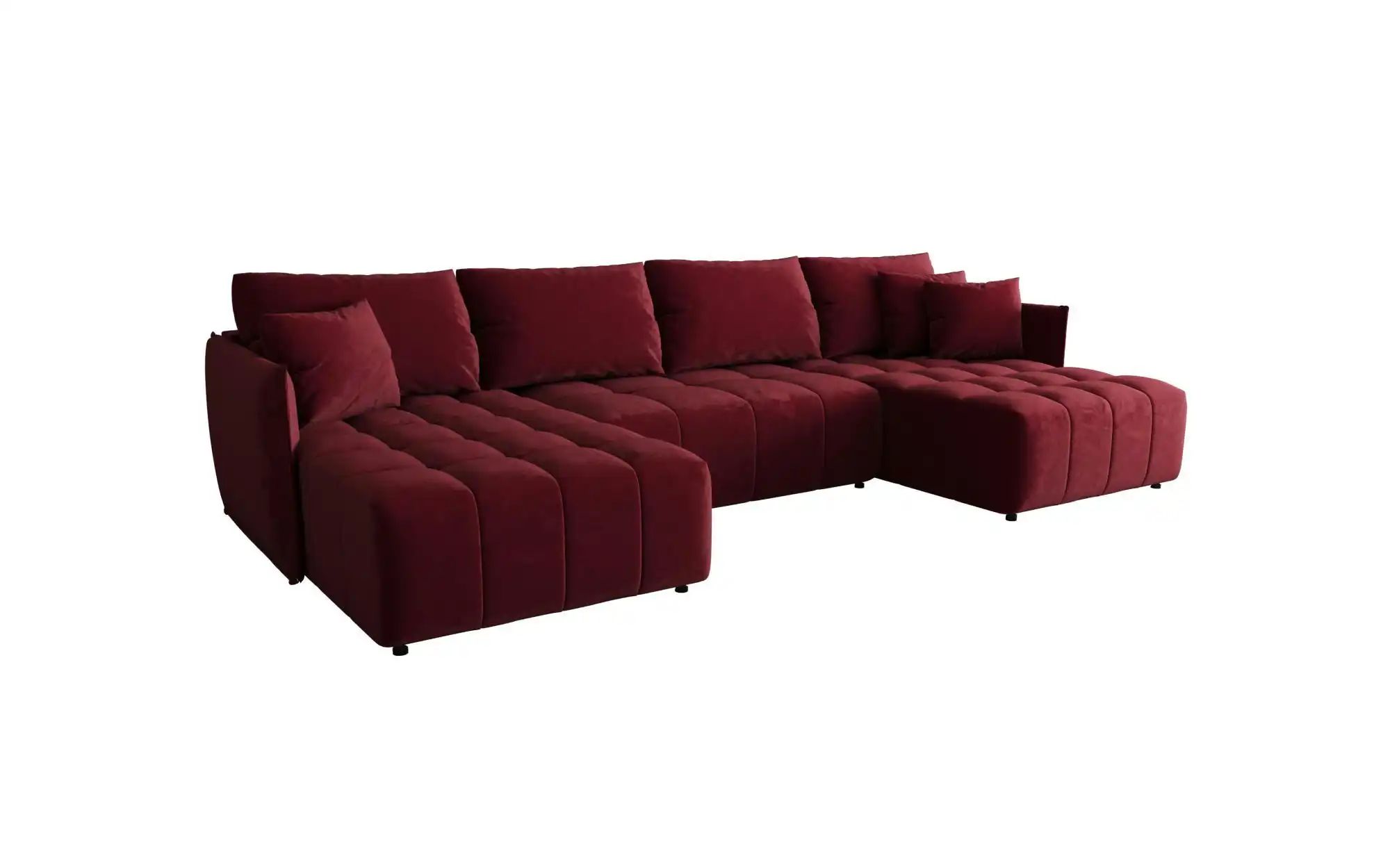 Wohnlandschaft  Onil ¦ rot ¦ Maße (cm): B: 349 H: 85 Polstermöbel > Sofas > günstig online kaufen