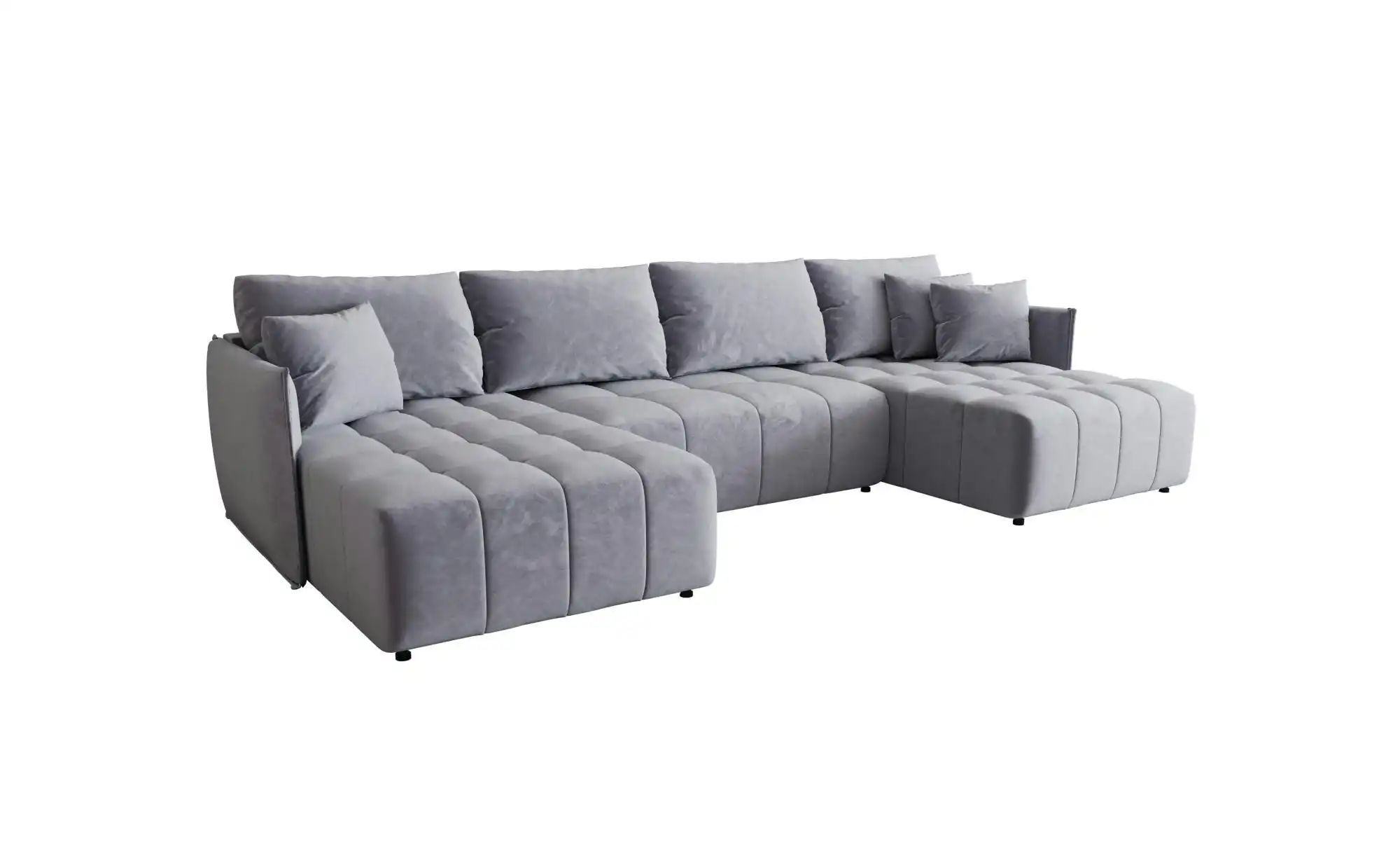 Wohnlandschaft  Onil ¦ grau ¦ Maße (cm): B: 349 H: 85 Polstermöbel > Sofas günstig online kaufen