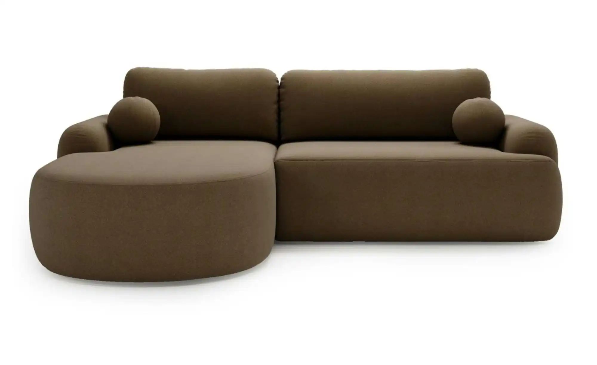 Ecksofa  Aurio ¦ braun ¦ Maße (cm): B: 261 H: 91 Polstermöbel > Sofas > 3-S günstig online kaufen