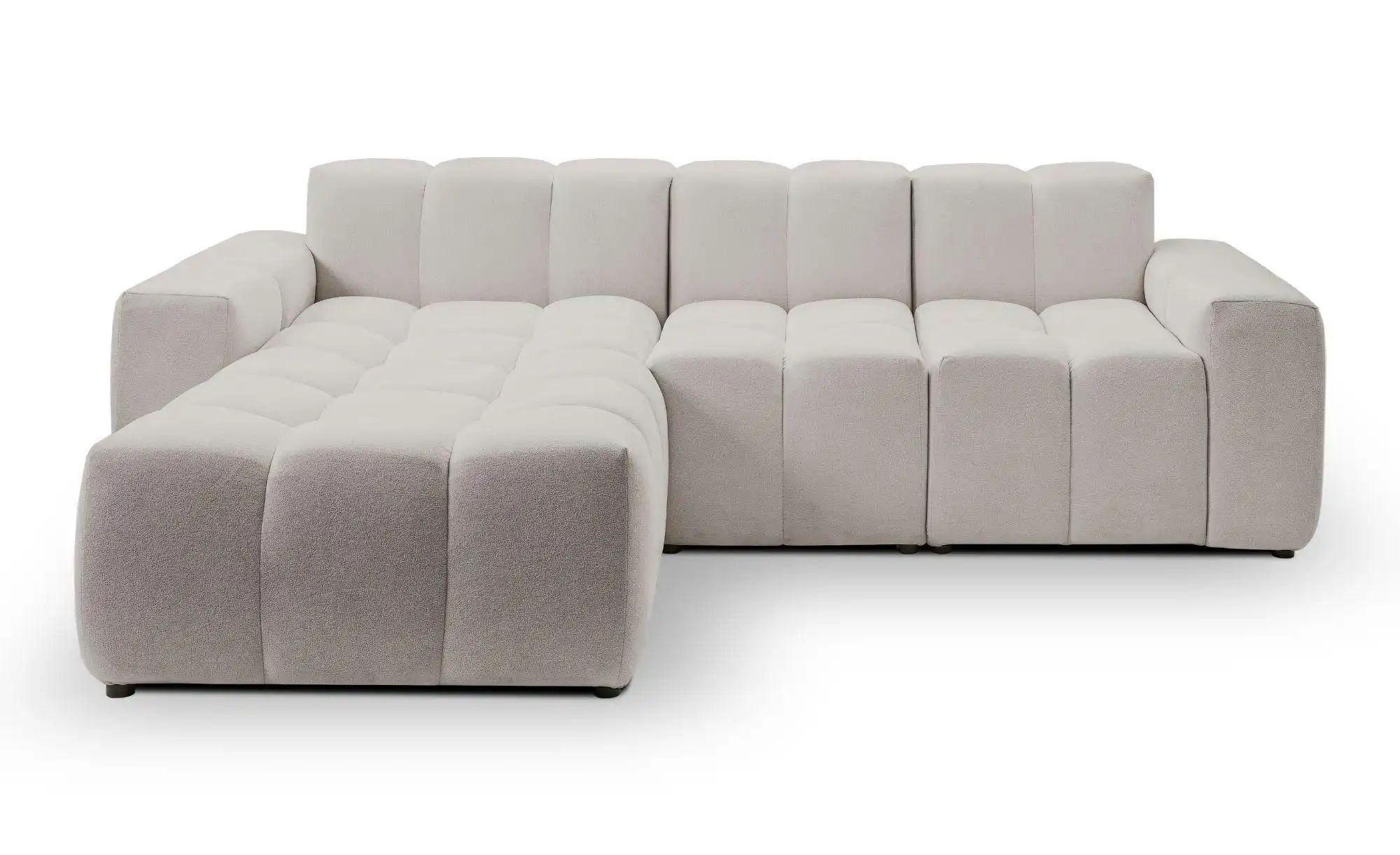 Ecksofa  Colombo ¦ grau ¦ Maße (cm): B: 265 H: 74 Polstermöbel > Sofas > 3- günstig online kaufen