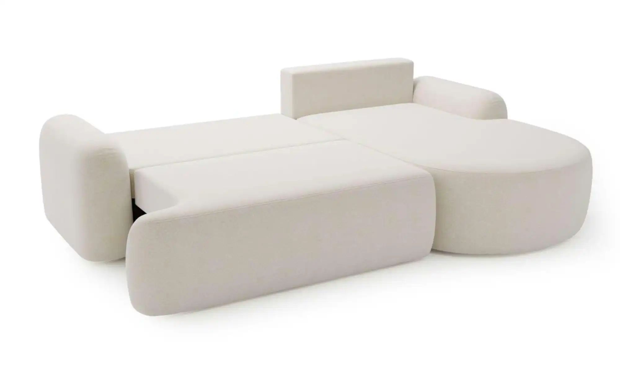 Ecksofa  Aurio ¦ weiß ¦ Maße (cm): B: 261 H: 91 Polstermöbel > Sofas > 3-Si günstig online kaufen