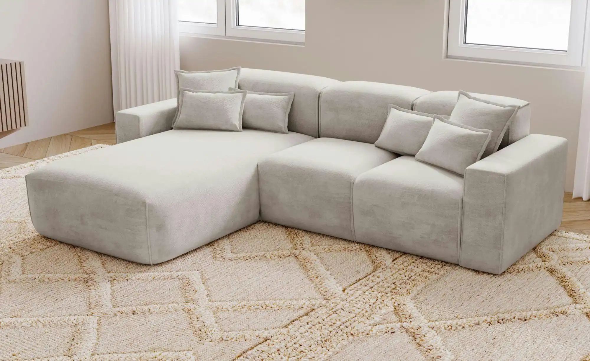 Thumbnail - Ecksofa  Leni ¦ grau ¦ Maße (cm): B: 265 H: 74 Polstermöbel > Sofas > Ecksofas - Höffner