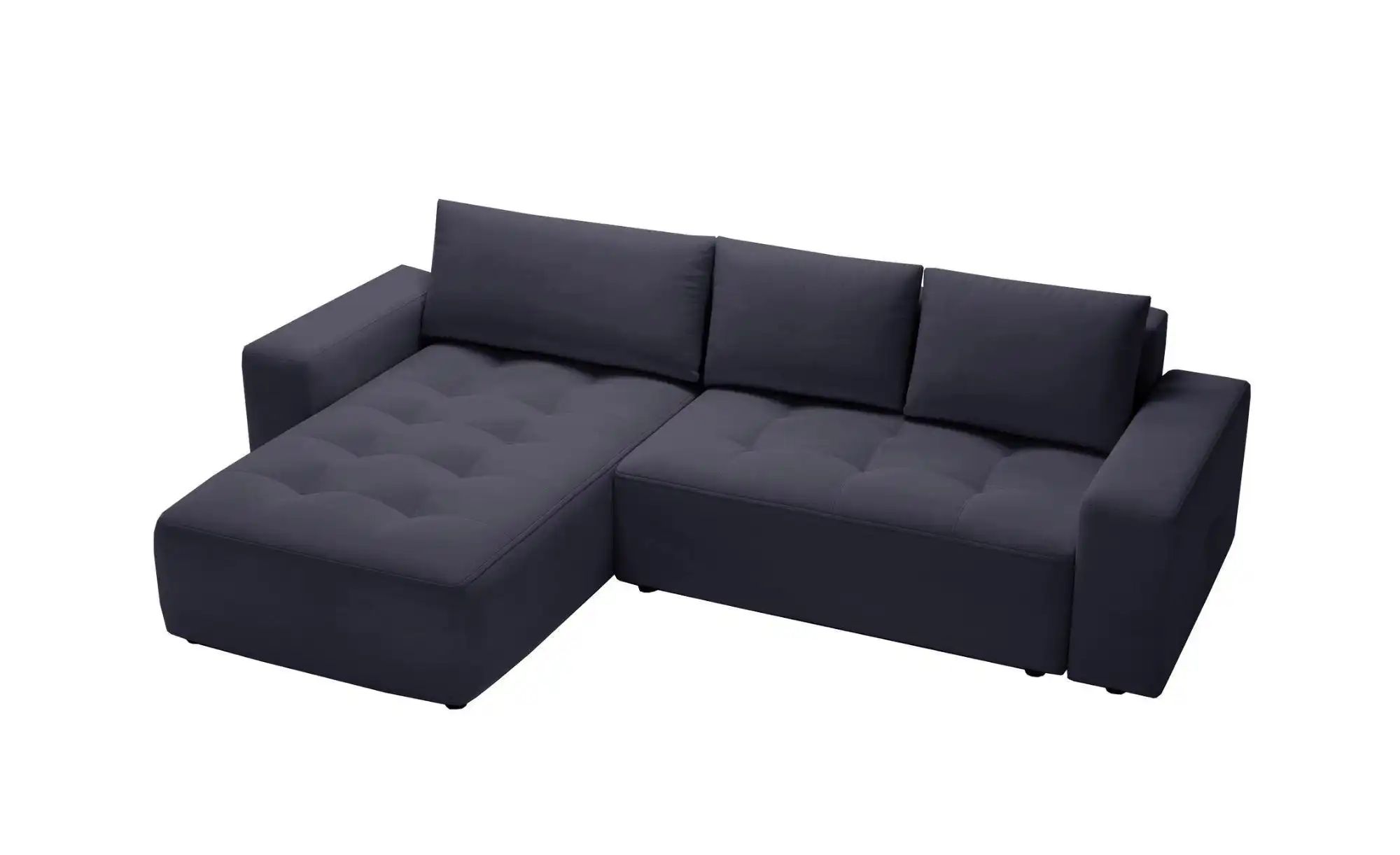 Thumbnail - Ecksofa Portland ¦ schwarz ¦ Maße (cm): B: 250 H: 76 Polstermöbel > Sofas > 3-Sitzer - Höffner