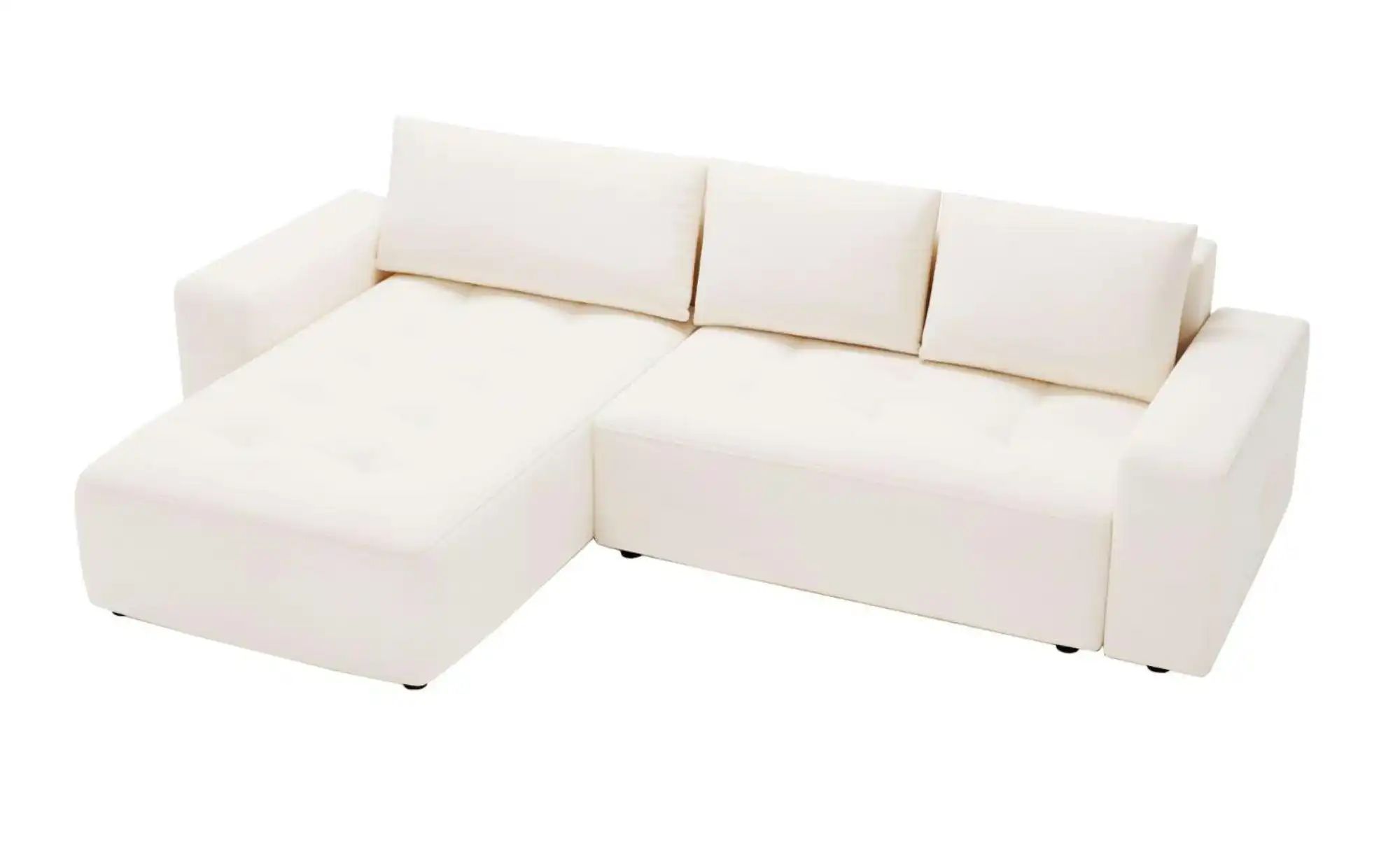 Ecksofa  Portland ¦ creme ¦ Maße (cm): B: 250 H: 76 Polstermöbel > Sofas > günstig online kaufen