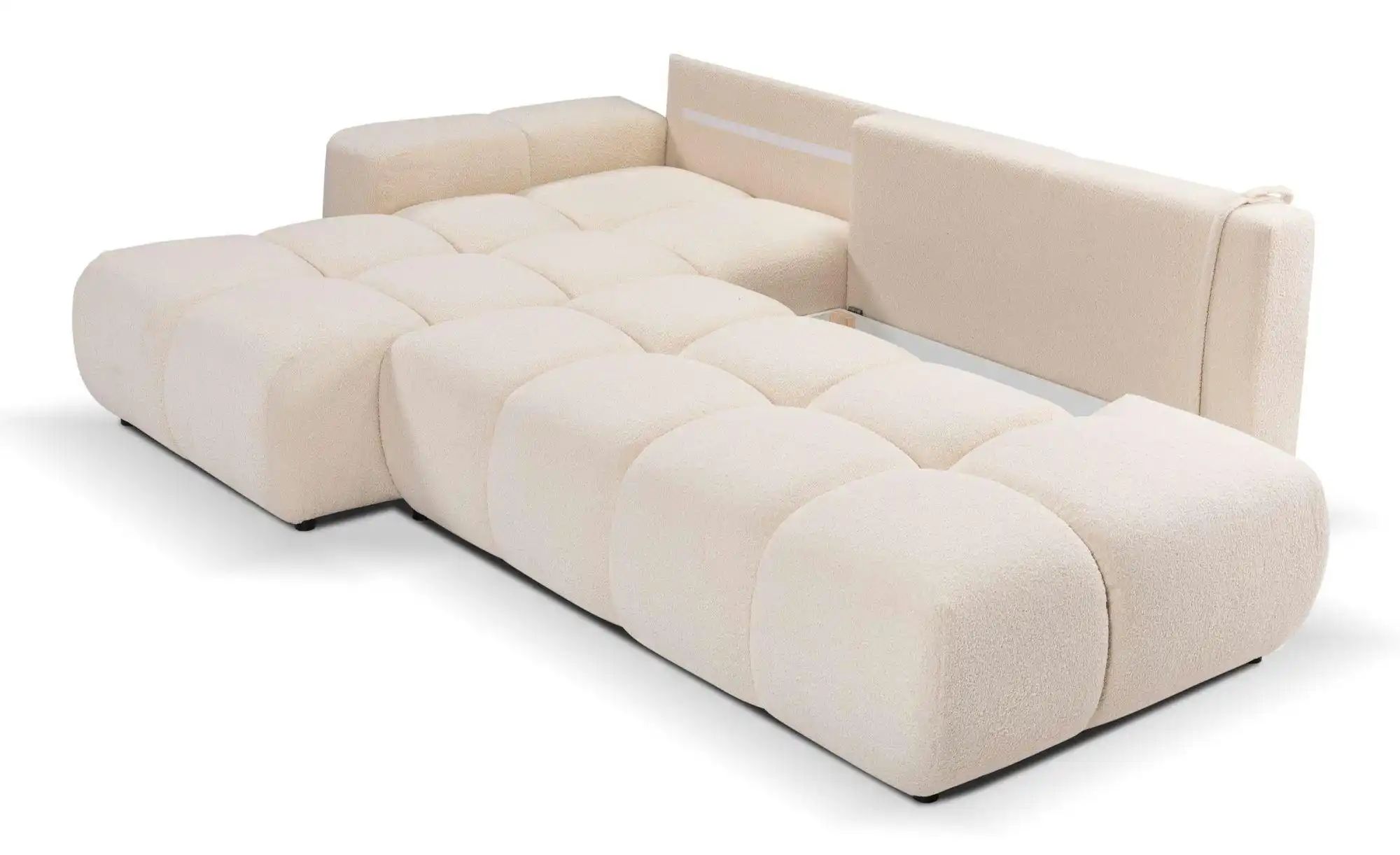 Ecksofa  Sile ¦ creme ¦ Maße (cm): B: 288 H: 90 Polstermöbel > Sofas > Ecks günstig online kaufen