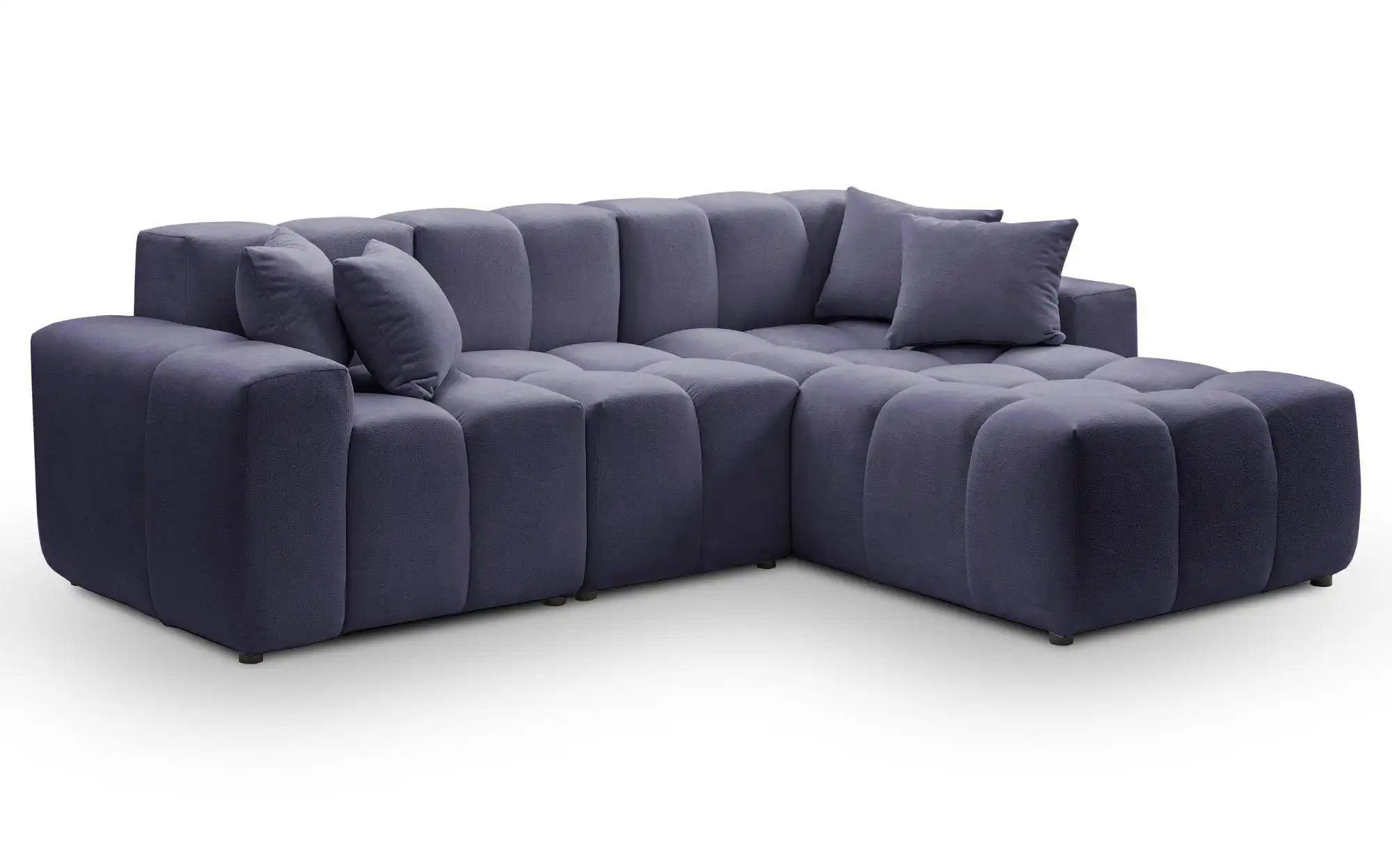 Ecksofa  Colombo ¦ blau ¦ Maße (cm): B: 265 H: 74 Polstermöbel > Sofas > 3- günstig online kaufen