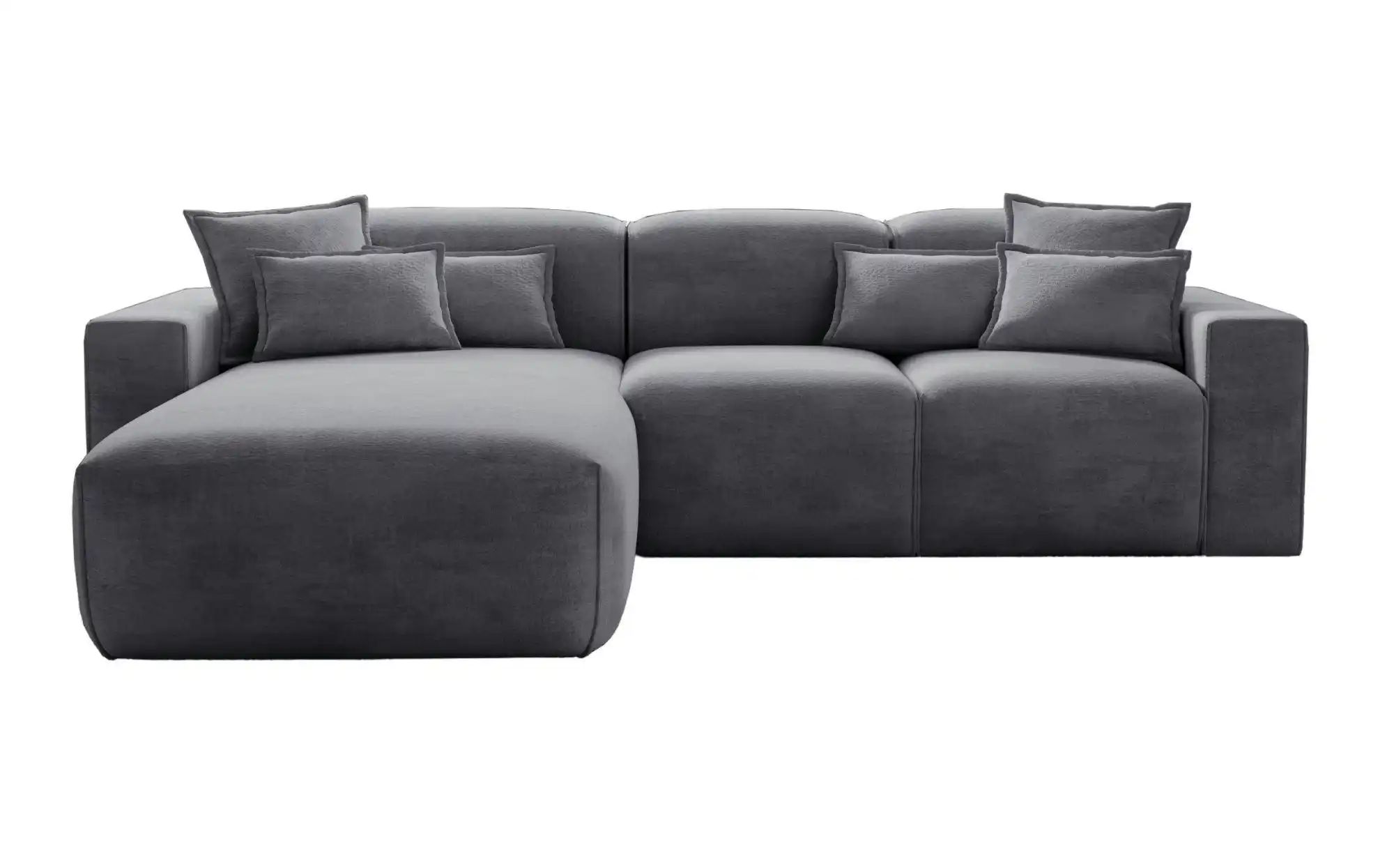 Ecksofa  Leni ¦ schwarz ¦ Maße (cm): B: 265 H: 74 Polstermöbel > Sofas > 3- günstig online kaufen